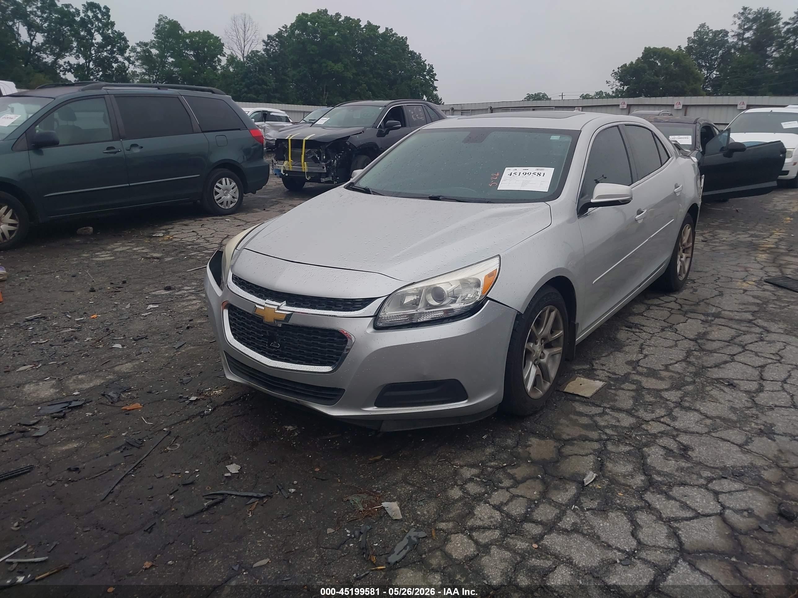 2014 Chevrolet Malibu 1lt Silver vin: 1G11C5SL6EF148439