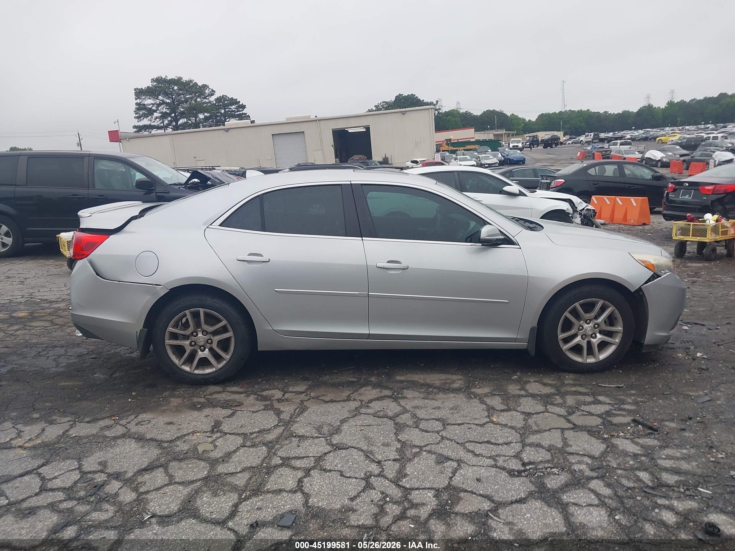 2014 Chevrolet Malibu 1lt Silver vin: 1G11C5SL6EF148439