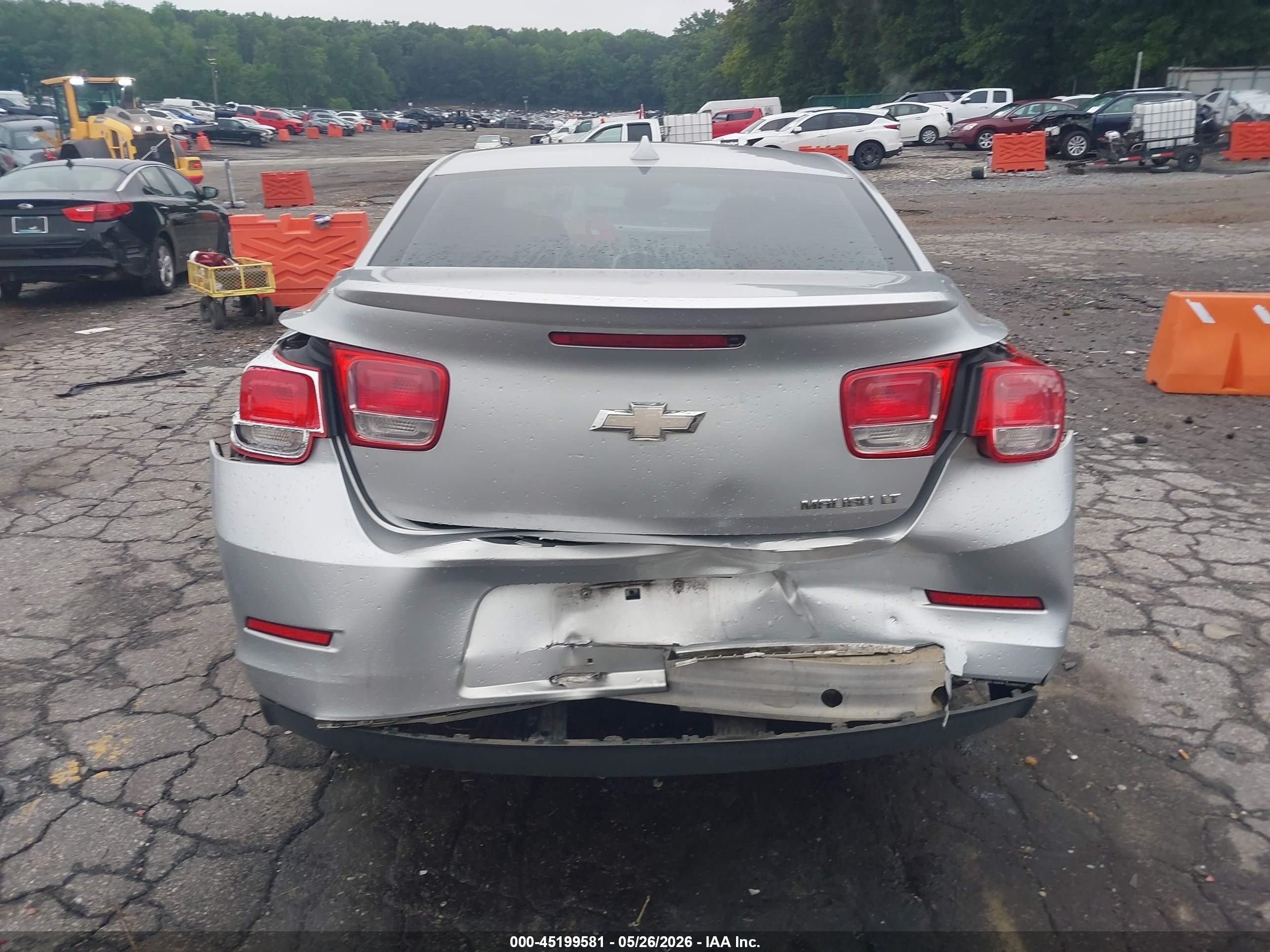 2014 Chevrolet Malibu 1lt Silver vin: 1G11C5SL6EF148439