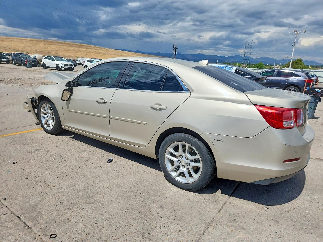 2014 Chevrolet Malibu 1lt Beige vin: 1G11C5SL6EF166763