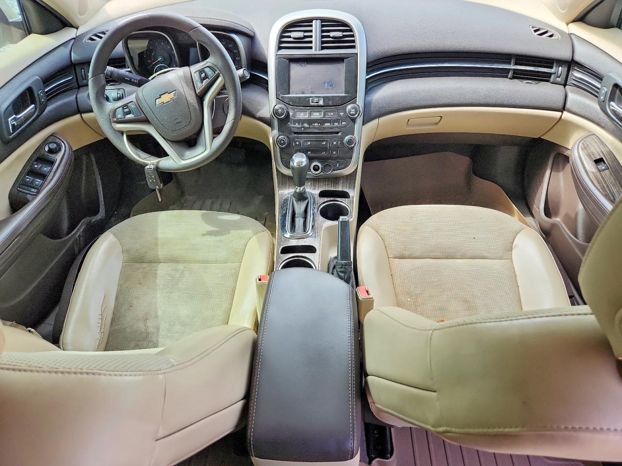 2014 Chevrolet Malibu 1lt Tan vin: 1G11C5SL6EF168397