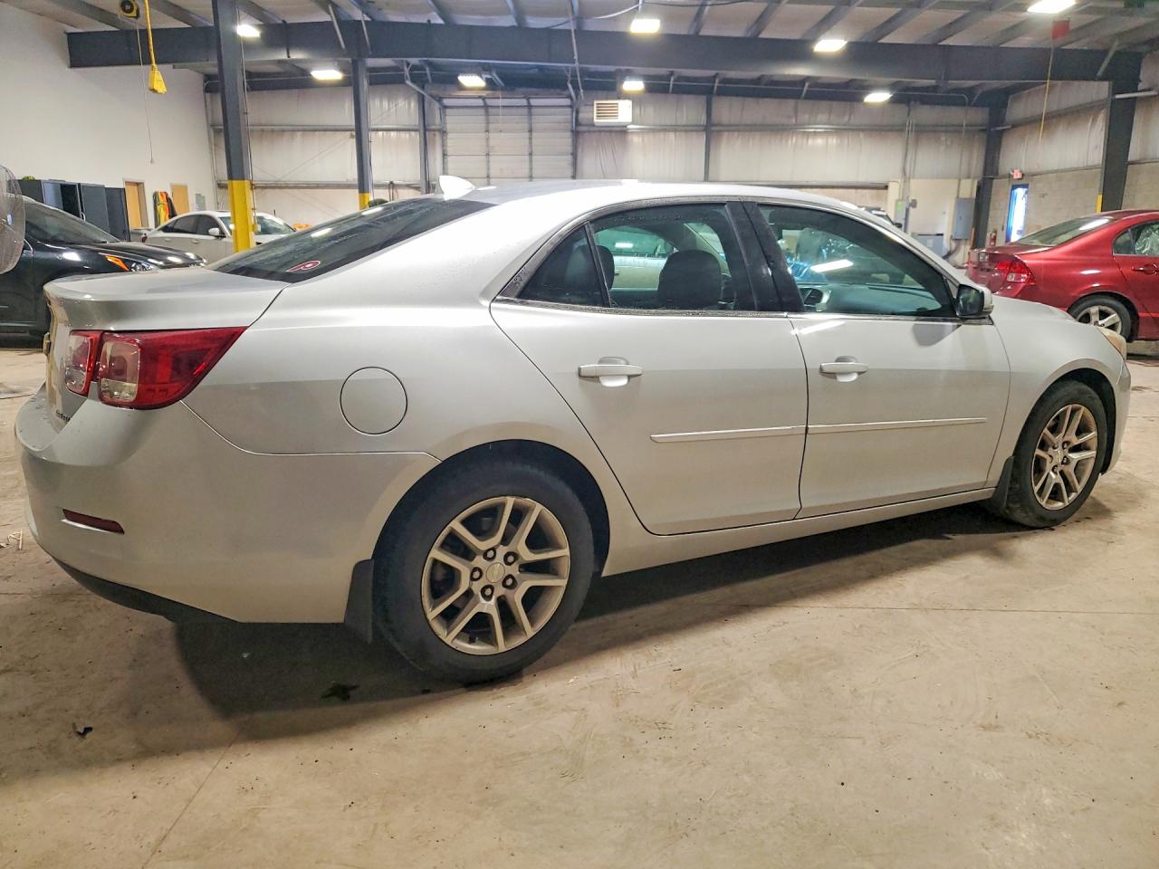 2014 Chevrolet Malibu 1lt Silver vin: 1G11C5SL6EF199097