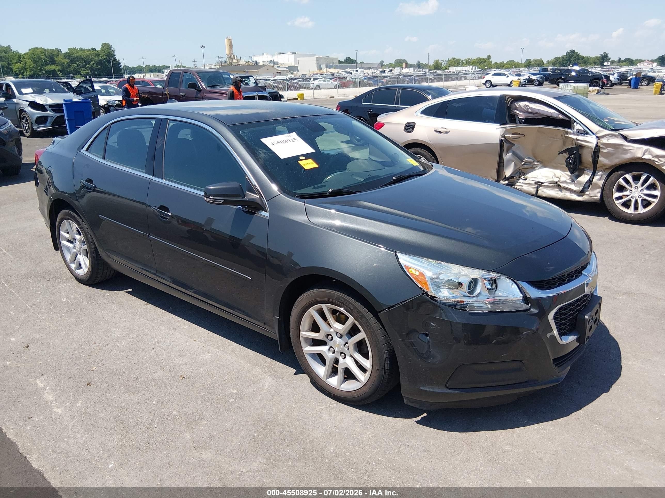 2014 Chevrolet Malibu 1lt Gray vin: 1G11C5SL6EF211152