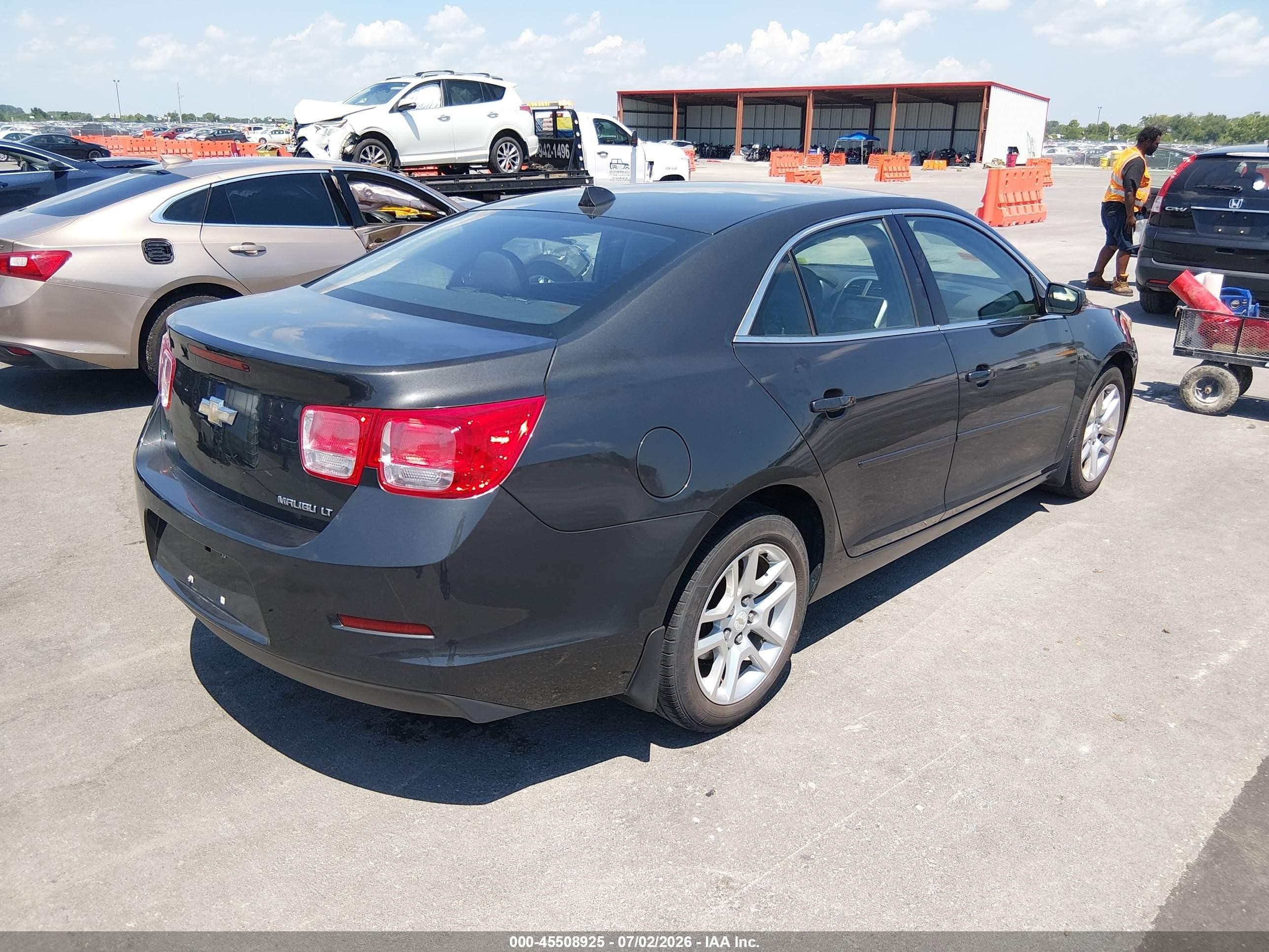 2014 Chevrolet Malibu 1lt Gray vin: 1G11C5SL6EF211152