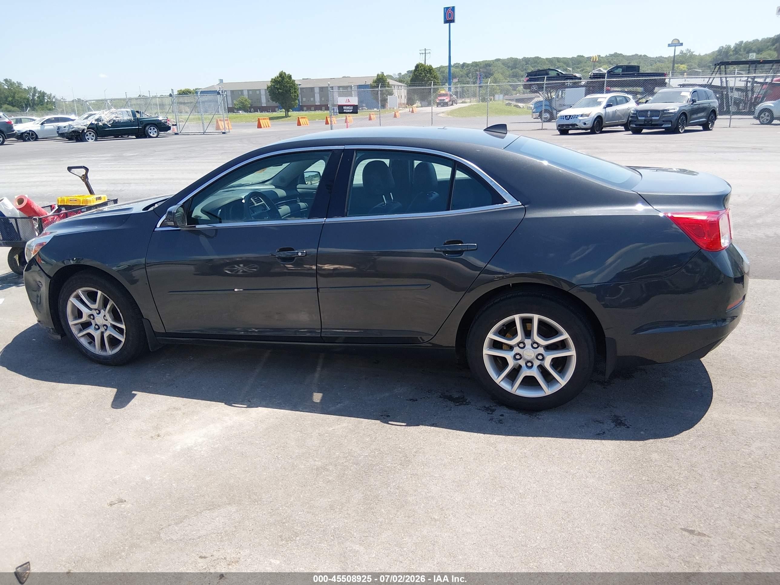 2014 Chevrolet Malibu 1lt Gray vin: 1G11C5SL6EF211152
