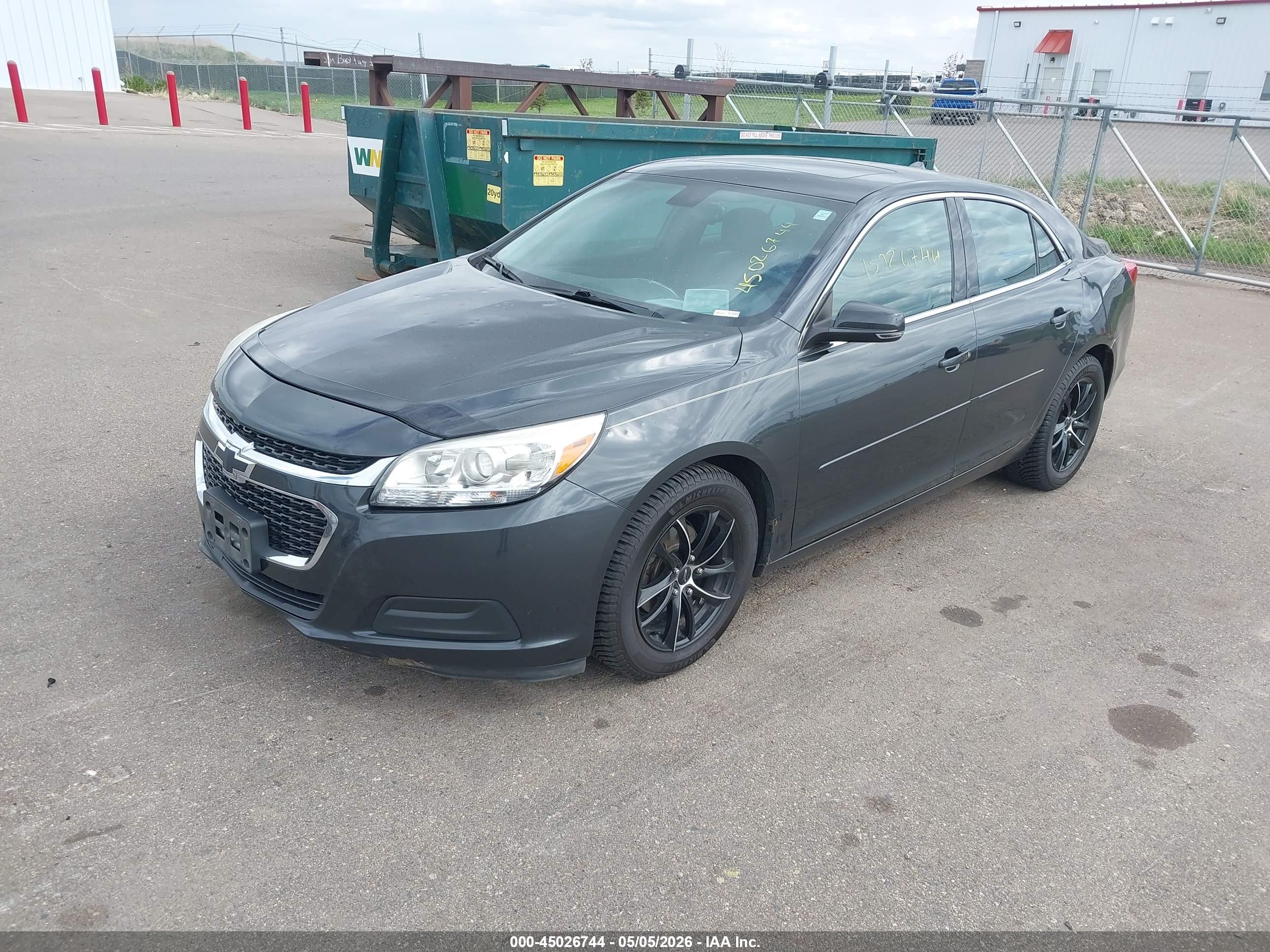 2014 Chevrolet Malibu 1lt Gray vin: 1G11C5SL6EF220756