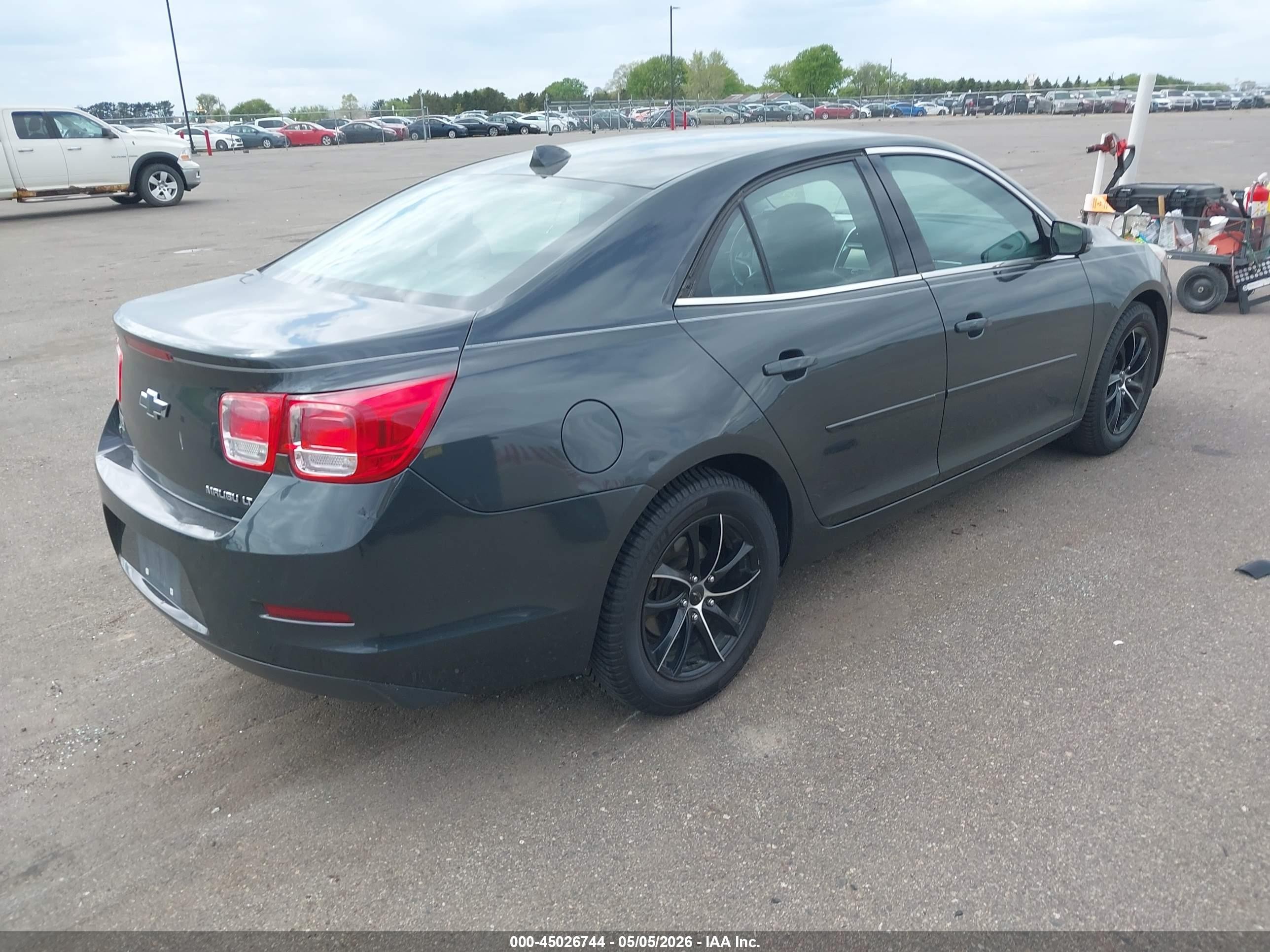 2014 Chevrolet Malibu 1lt Gray vin: 1G11C5SL6EF220756