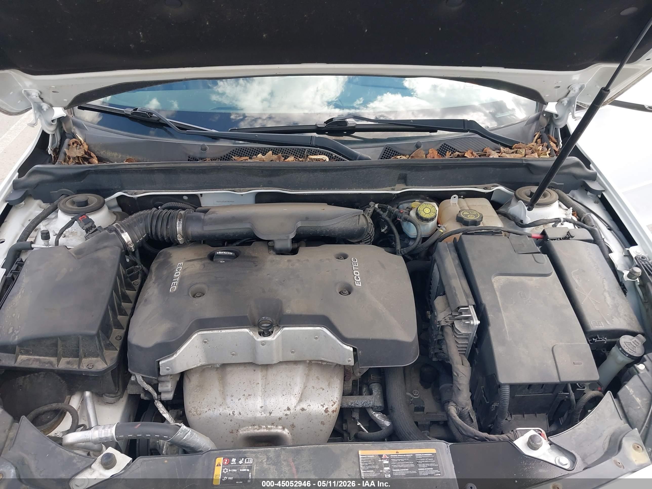 2014 Chevrolet Malibu 1lt Белый vin: 1G11C5SL6EF237900