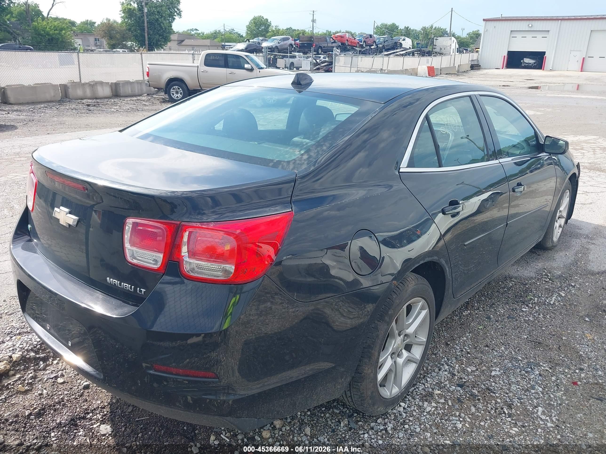 2014 Chevrolet Malibu 1lt Blue vin: 1G11C5SL6EF247777