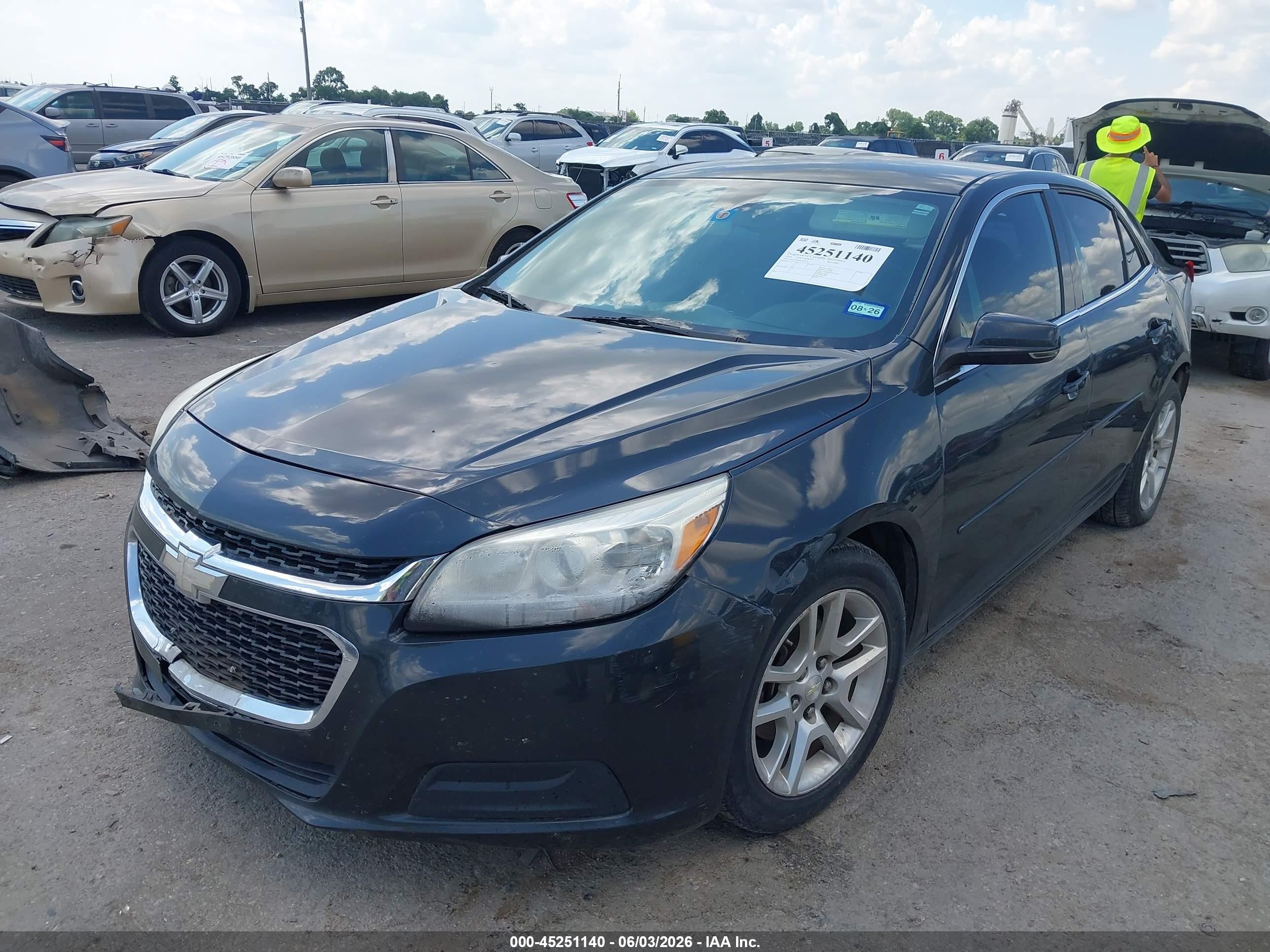 2014 Chevrolet Malibu 1lt Gray vin: 1G11C5SL6EF255670
