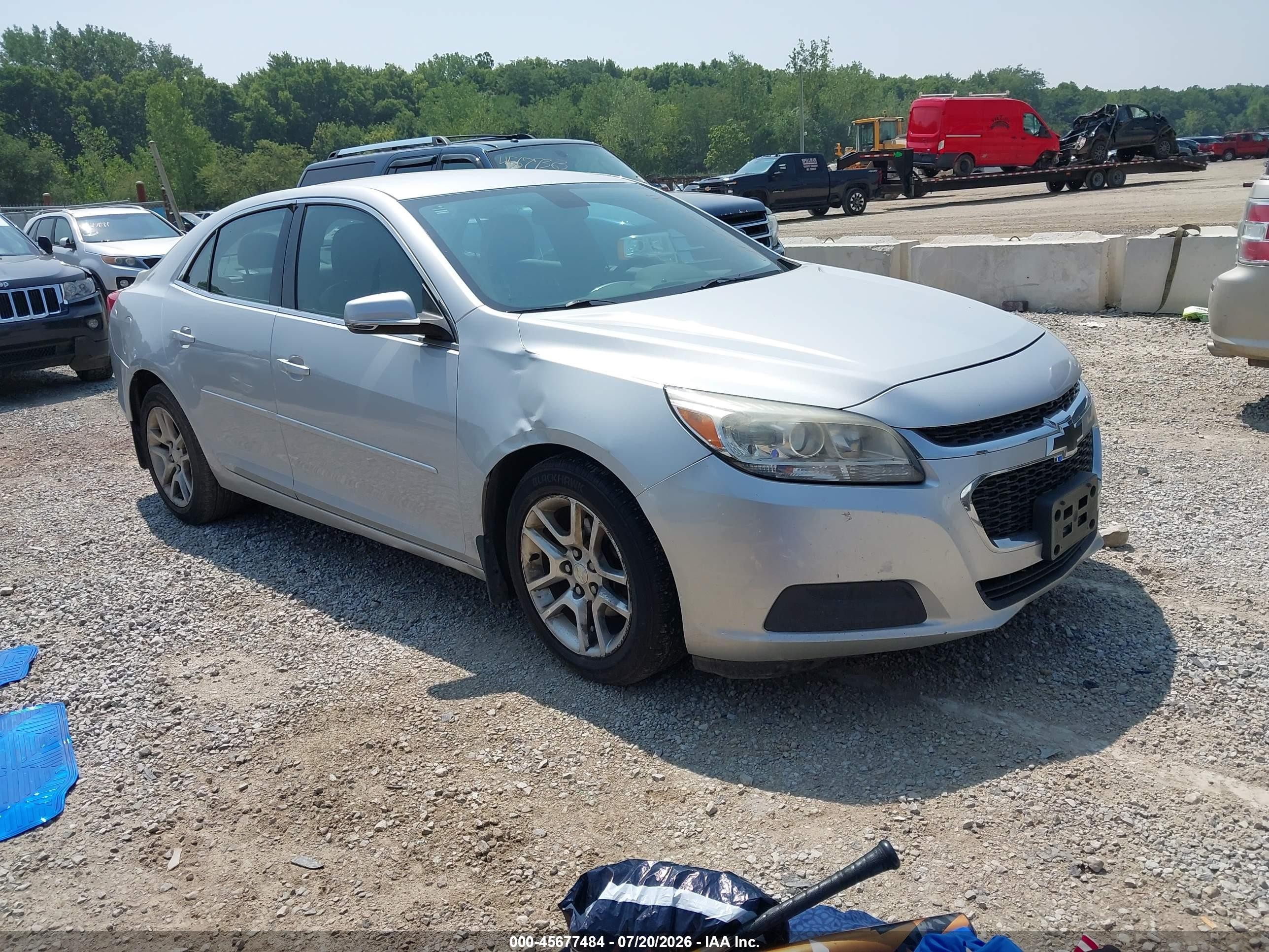 2014 Chevrolet Malibu 1lt Silver vin: 1G11C5SL6EF271688