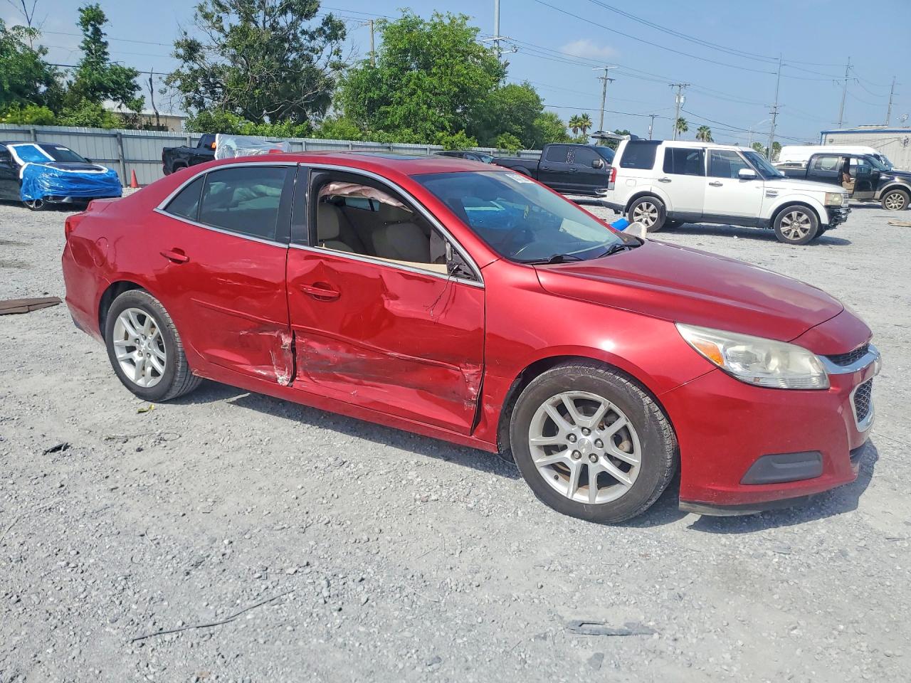 2014 Chevrolet Malibu 1lt Red vin: 1G11C5SL6EF289754