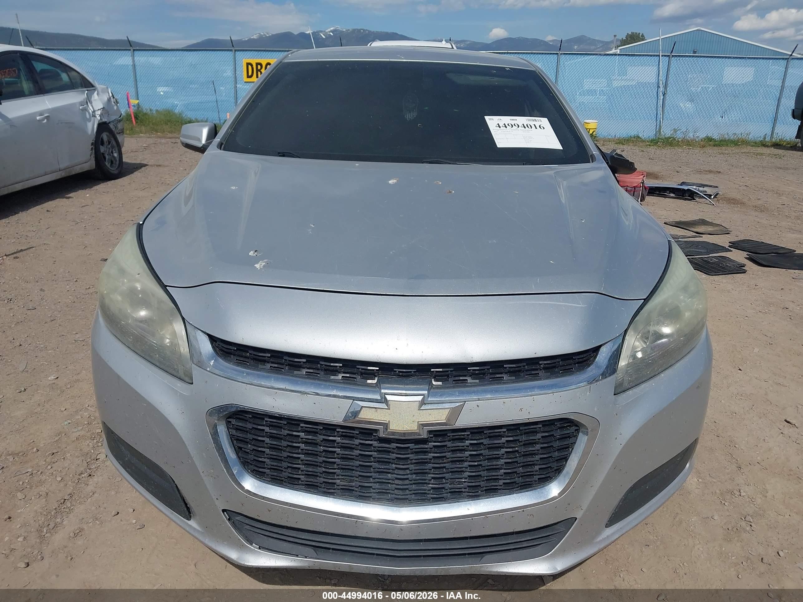 2015 Chevrolet Malibu 1lt Silver vin: 1G11C5SL6FF105138