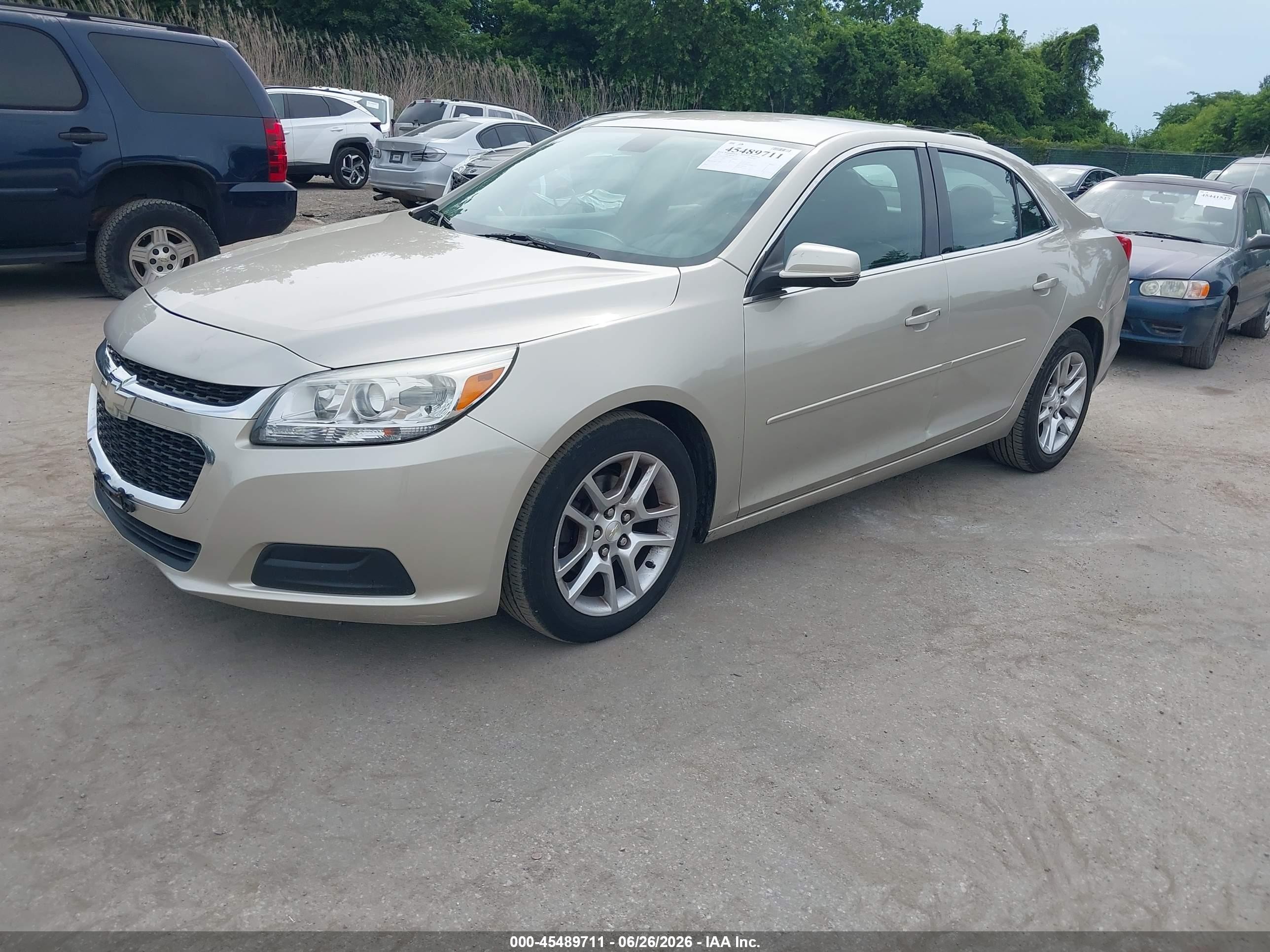 2015 Chevrolet Malibu 1lt Gold vin: 1G11C5SL6FF107911