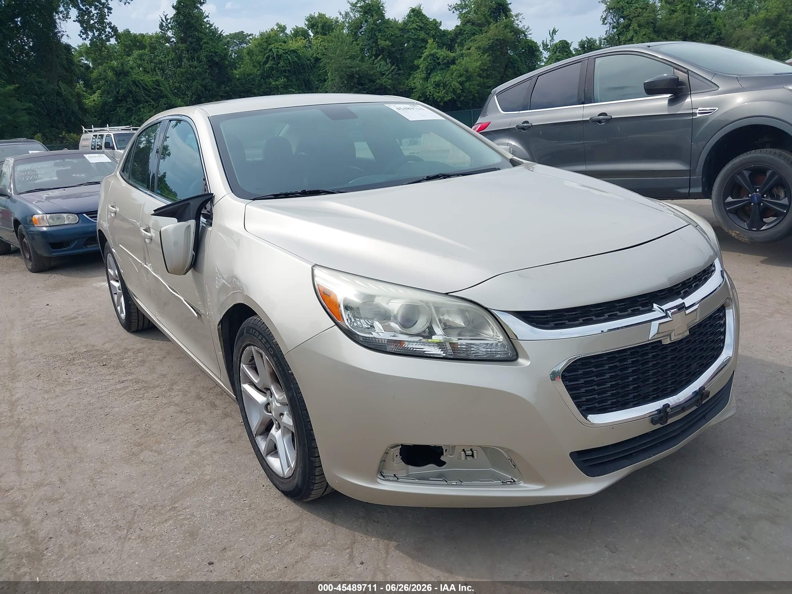 2015 Chevrolet Malibu 1lt Gold vin: 1G11C5SL6FF107911