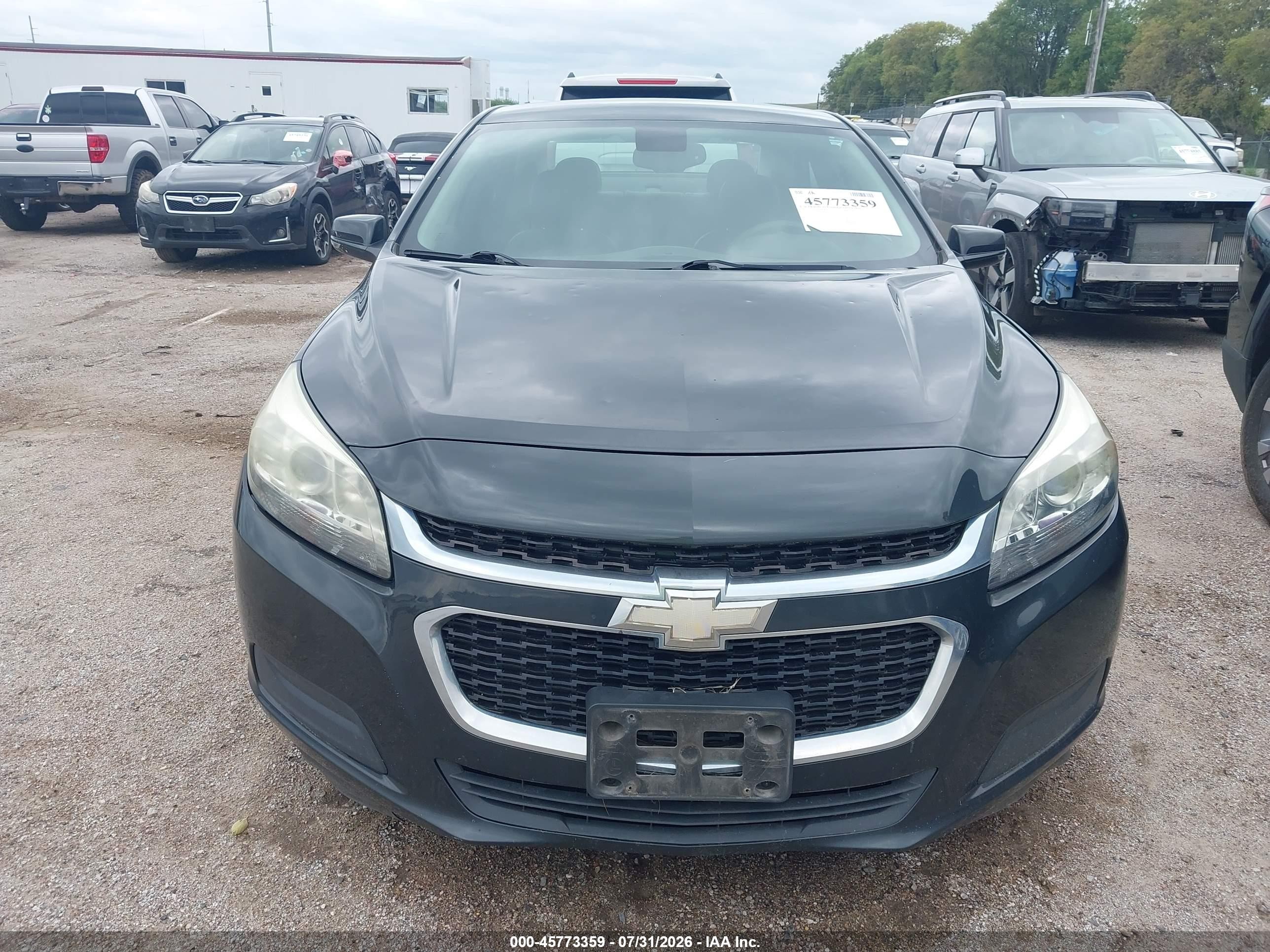 2015 Chevrolet Malibu 1lt Gray vin: 1G11C5SL6FF109996