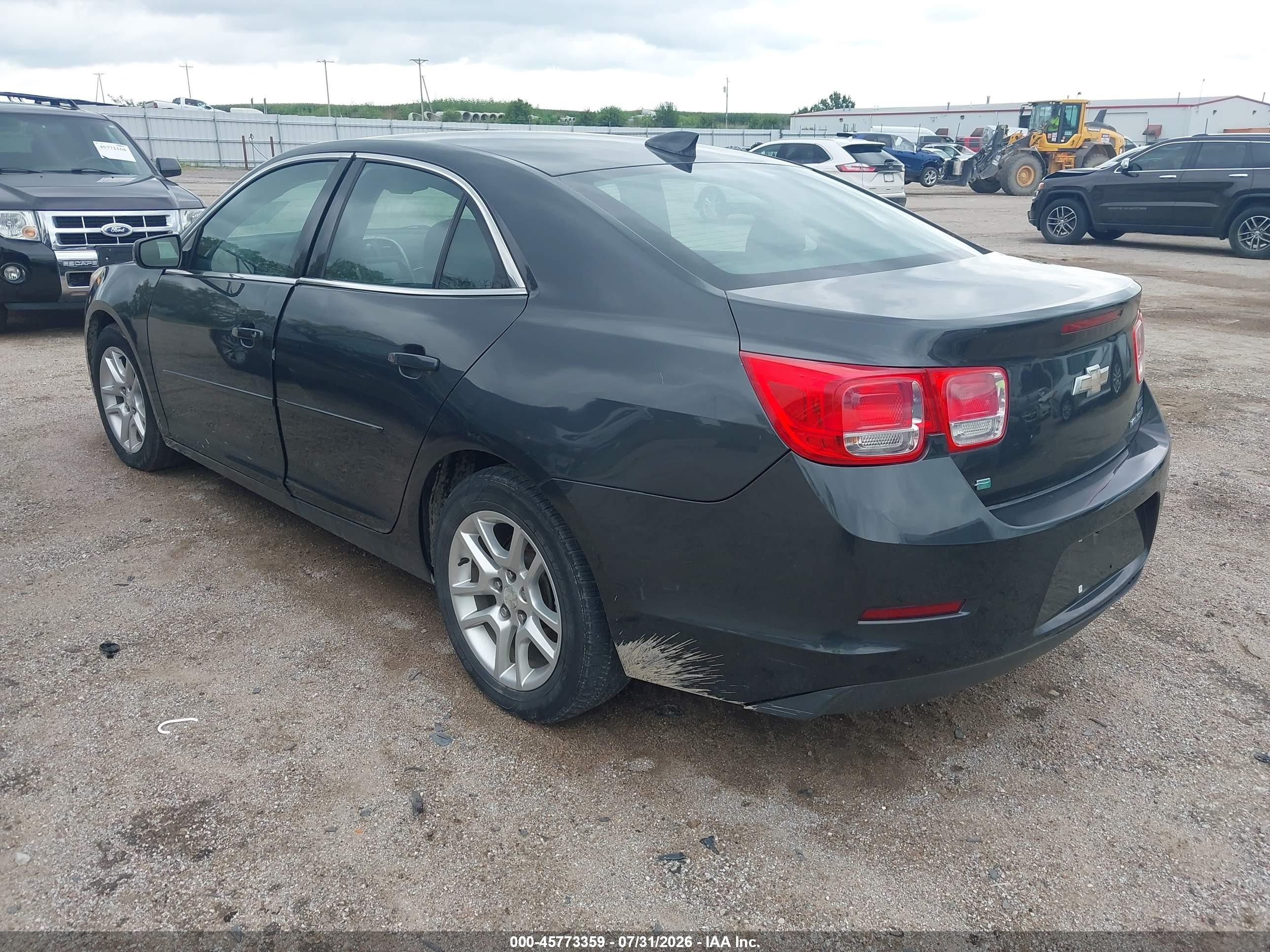 2015 Chevrolet Malibu 1lt Gray vin: 1G11C5SL6FF109996