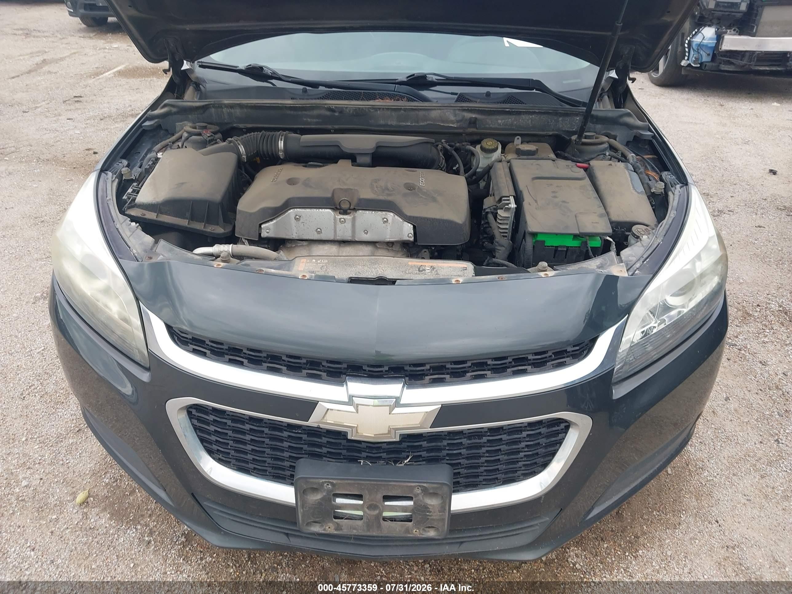 2015 Chevrolet Malibu 1lt Gray vin: 1G11C5SL6FF109996