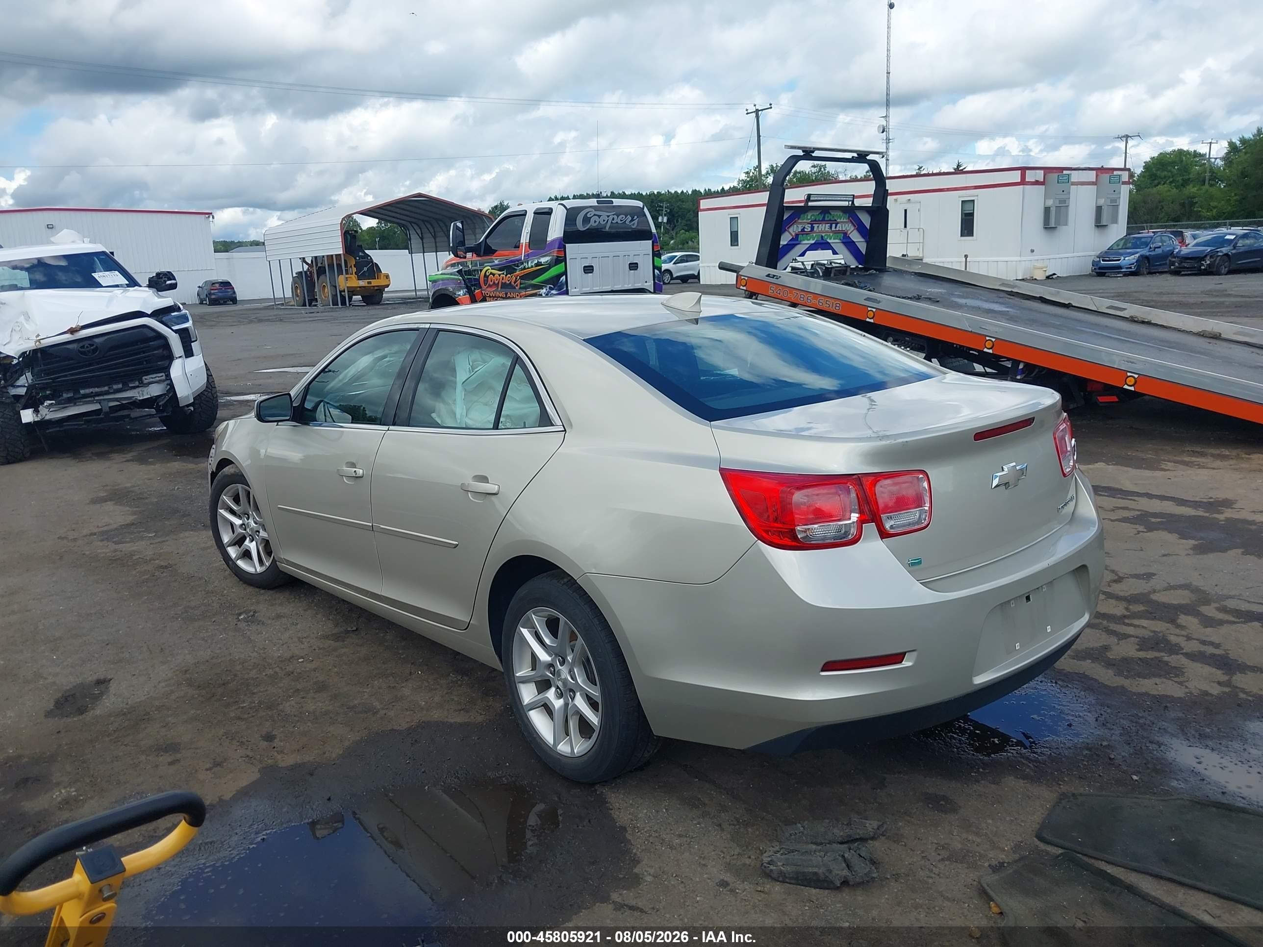 2015 Chevrolet Malibu 1lt Gold vin: 1G11C5SL6FF125339