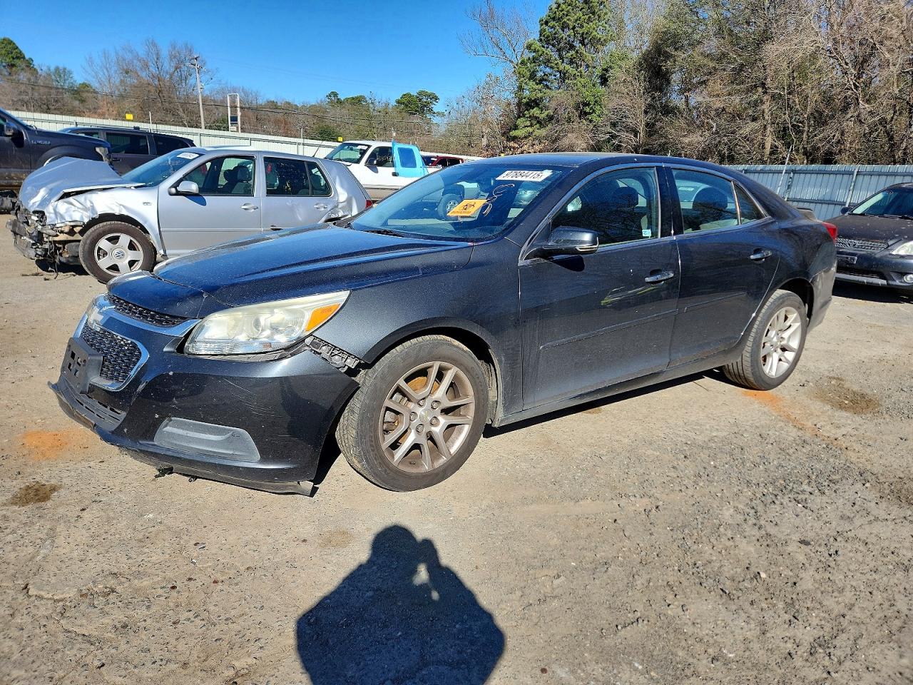 2015 Chevrolet Malibu 1lt Серый vin: 1G11C5SL6FF141492