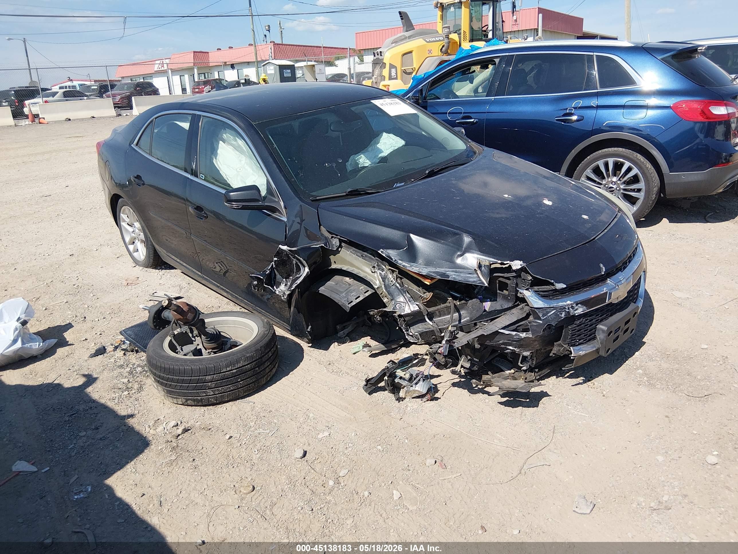 2015 Chevrolet Malibu 1lt Black vin: 1G11C5SL6FF147633