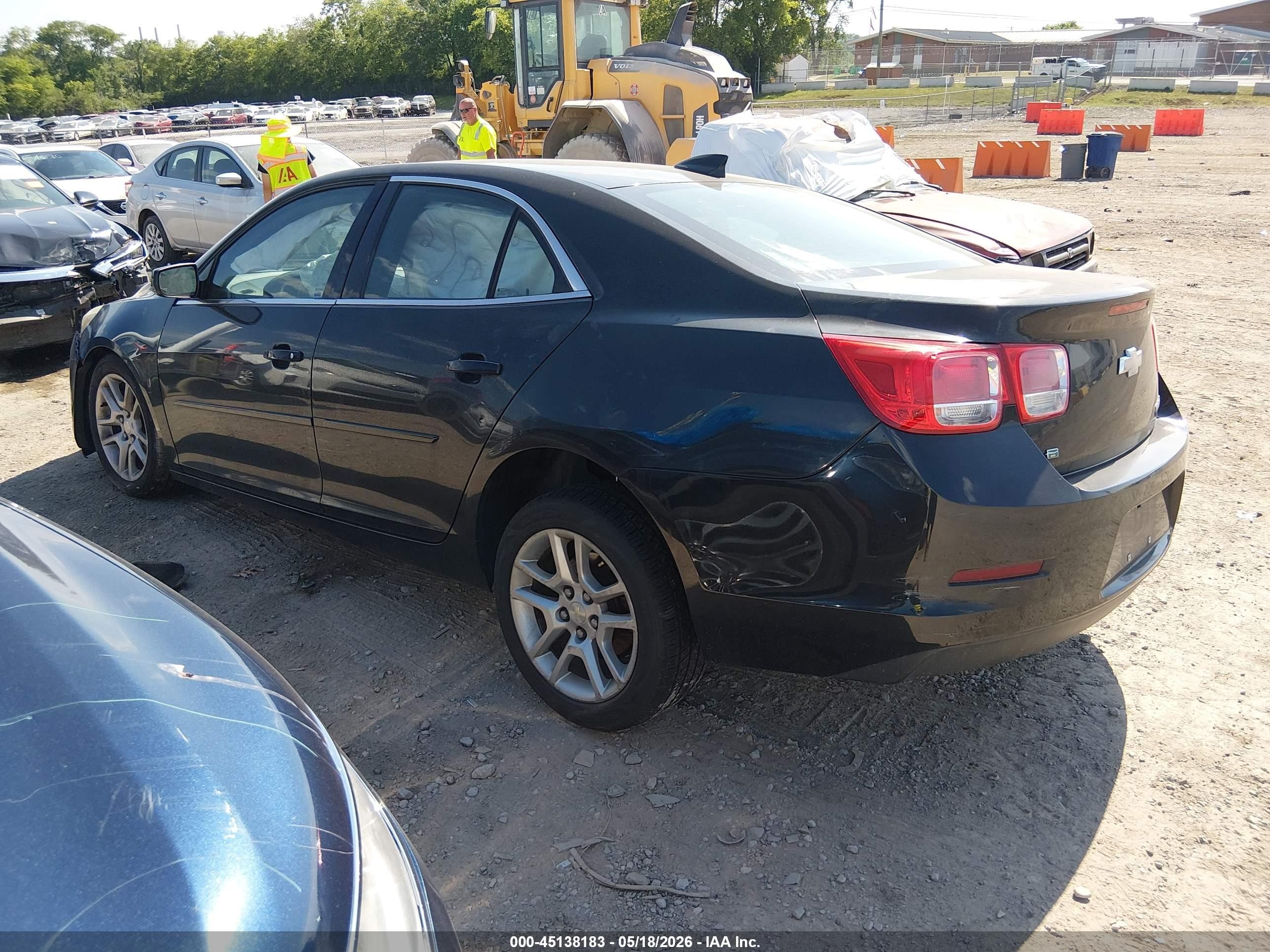 2015 Chevrolet Malibu 1lt Black vin: 1G11C5SL6FF147633