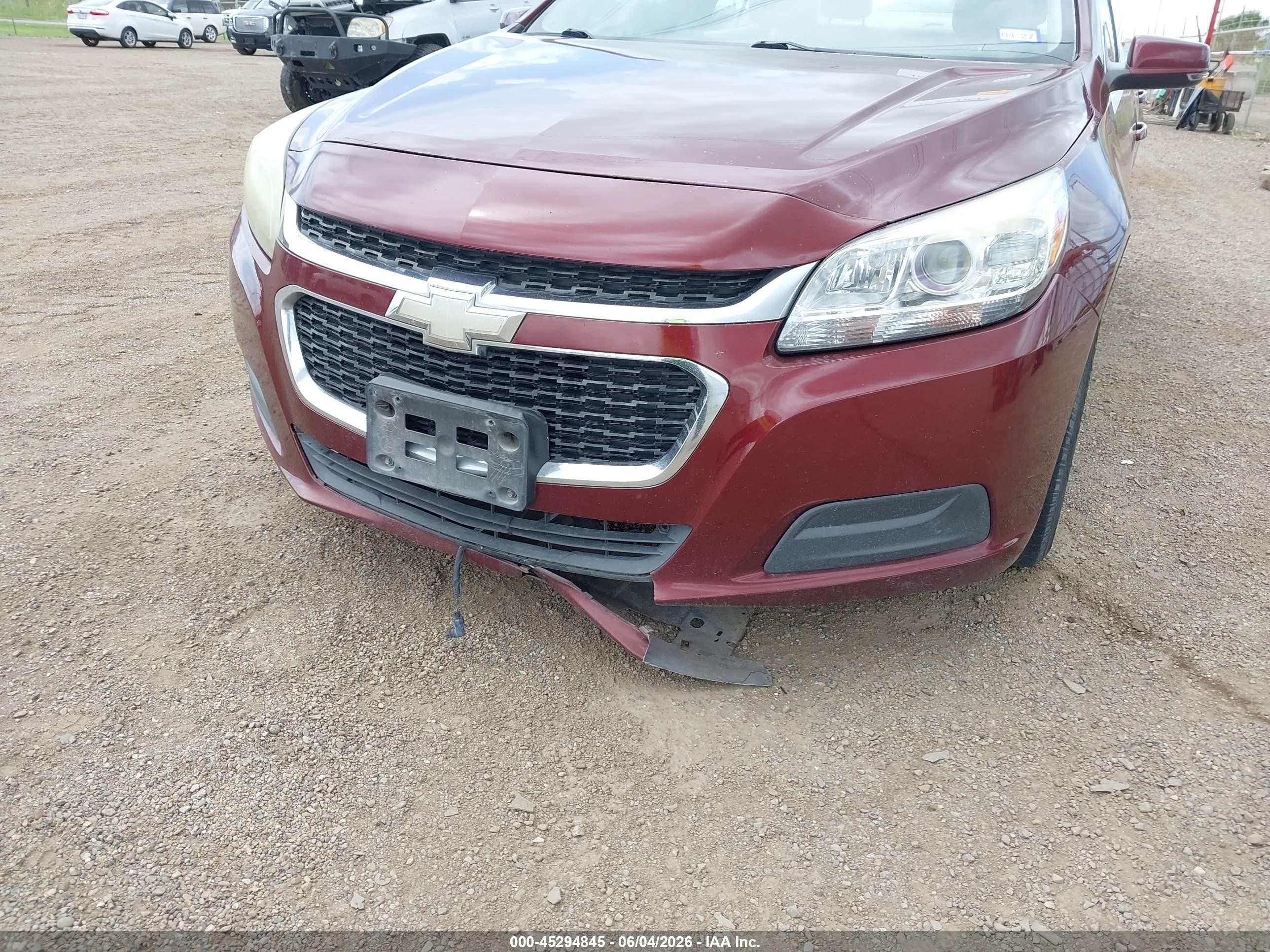 2015 Chevrolet Malibu 1lt Maroon vin: 1G11C5SL6FF187128