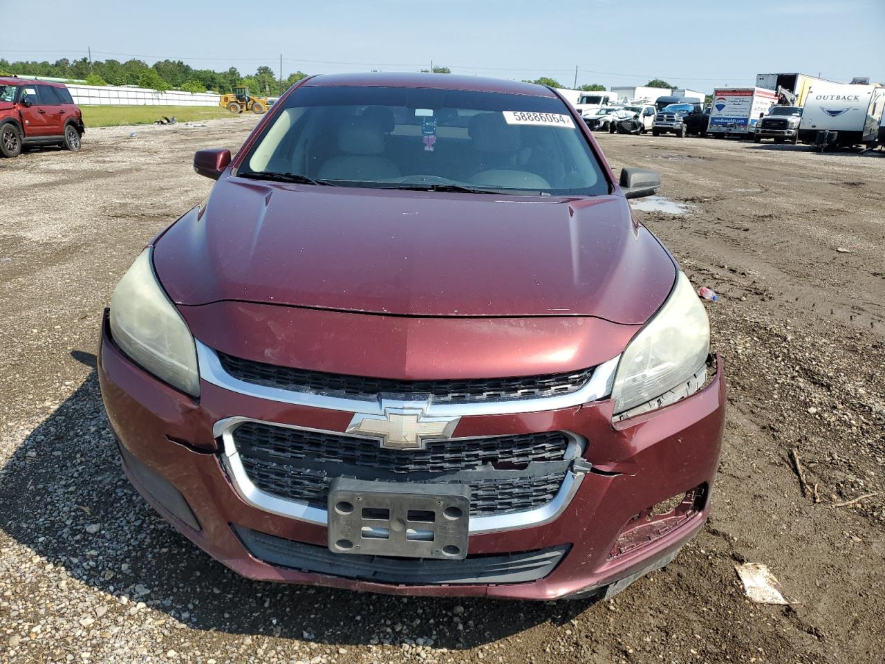 2015 Chevrolet Malibu 1lt Maroon vin: 1G11C5SL6FF191616
