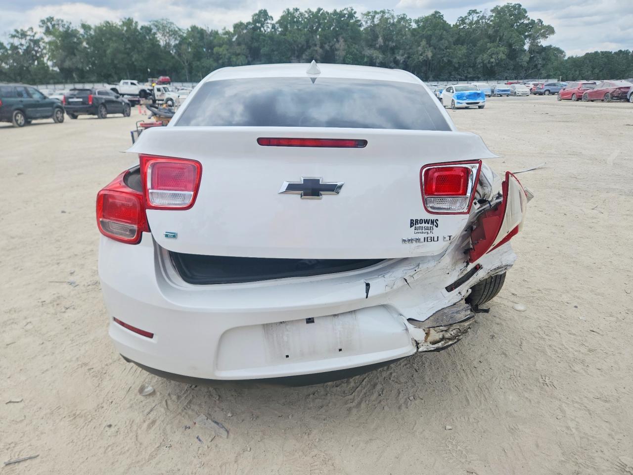 2015 Chevrolet Malibu 1lt White vin: 1G11C5SL6FF221598