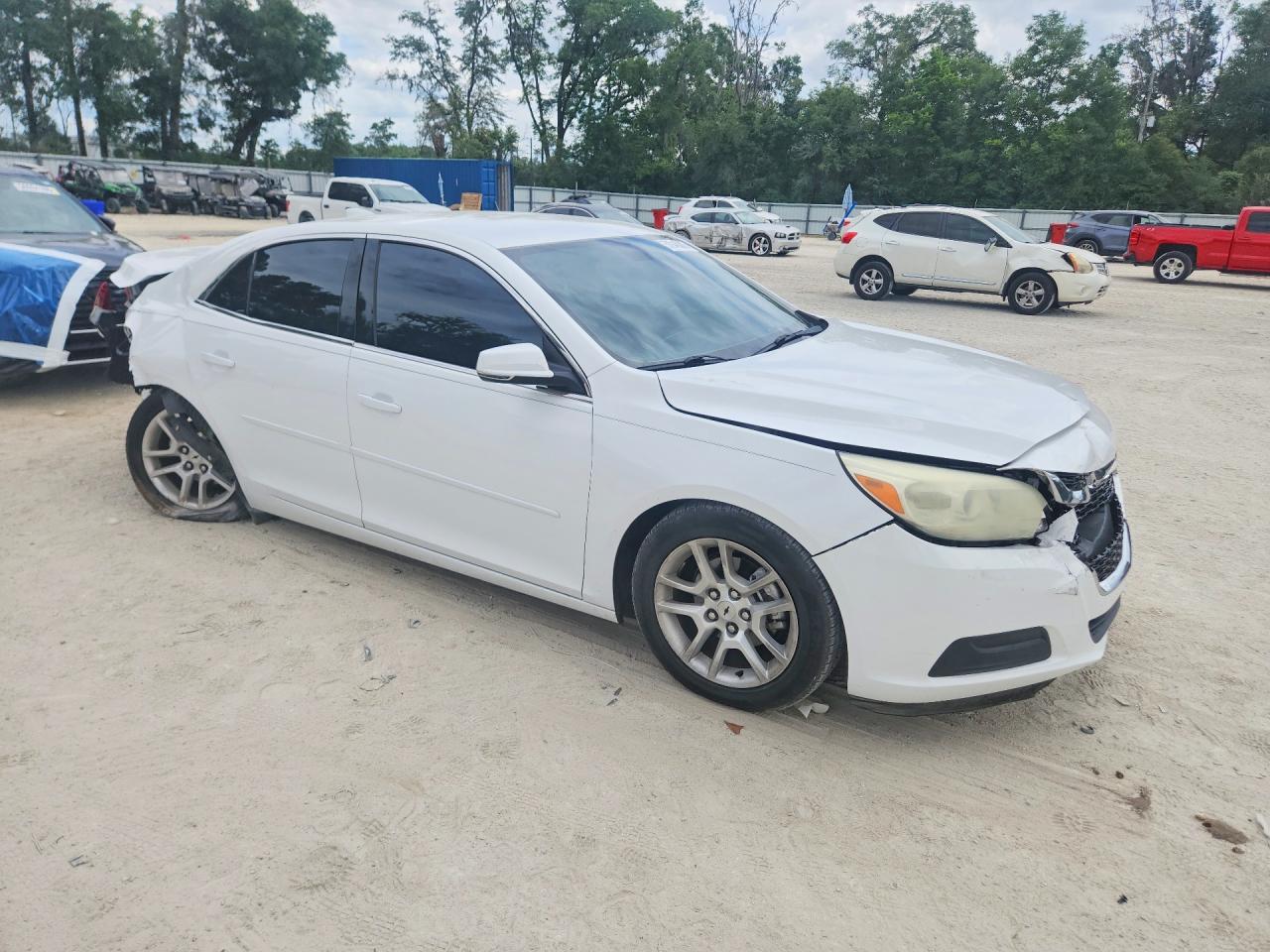 2015 Chevrolet Malibu 1lt White vin: 1G11C5SL6FF221598