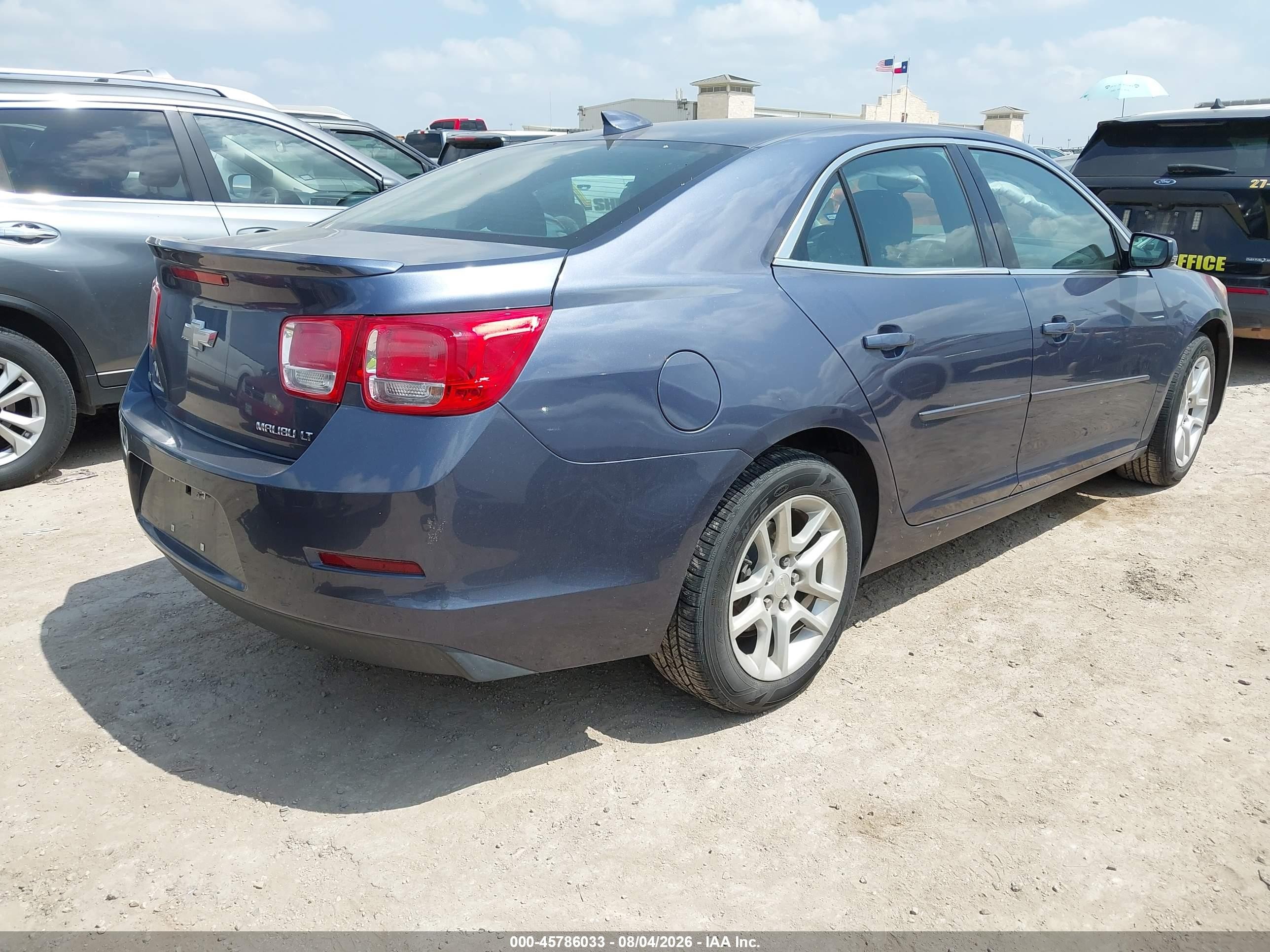 2015 Chevrolet Malibu 1lt Blue vin: 1G11C5SL6FF236022