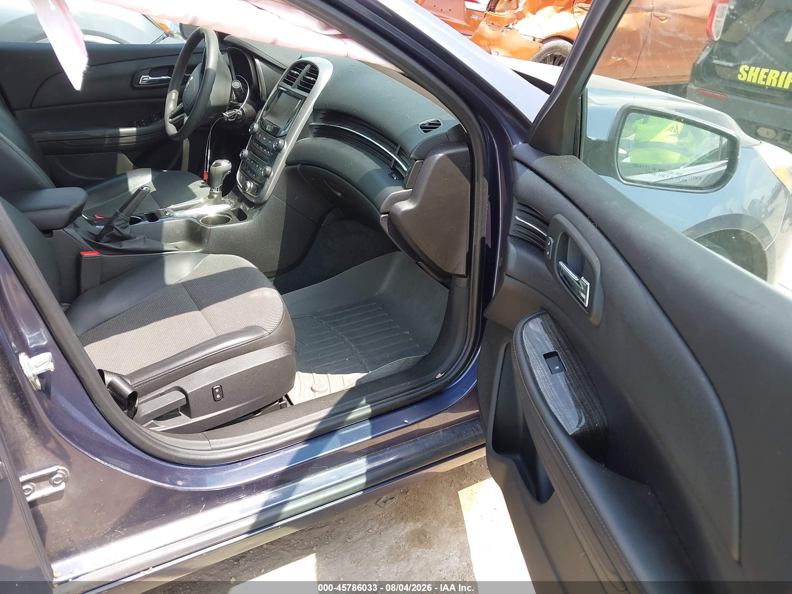 2015 Chevrolet Malibu 1lt Blue vin: 1G11C5SL6FF236022