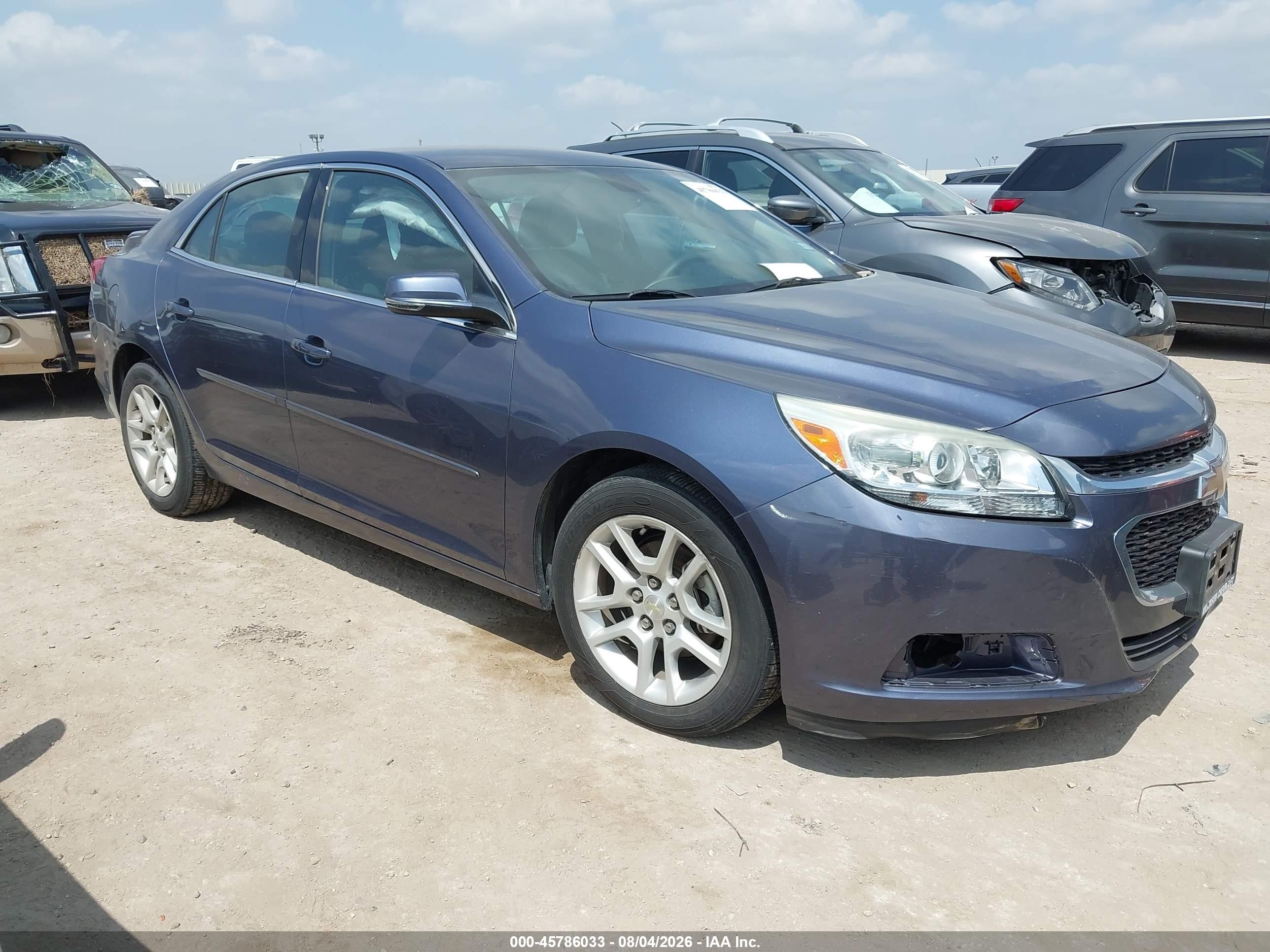2015 Chevrolet Malibu 1lt Blue vin: 1G11C5SL6FF236022