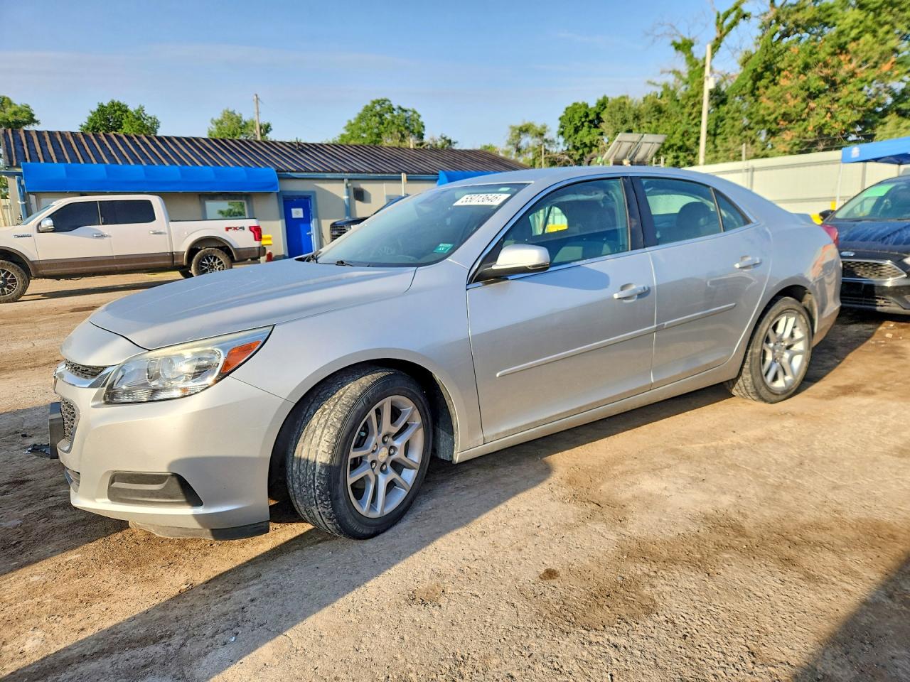 2015 Chevrolet Malibu 1lt Silver vin: 1G11C5SL6FF252740
