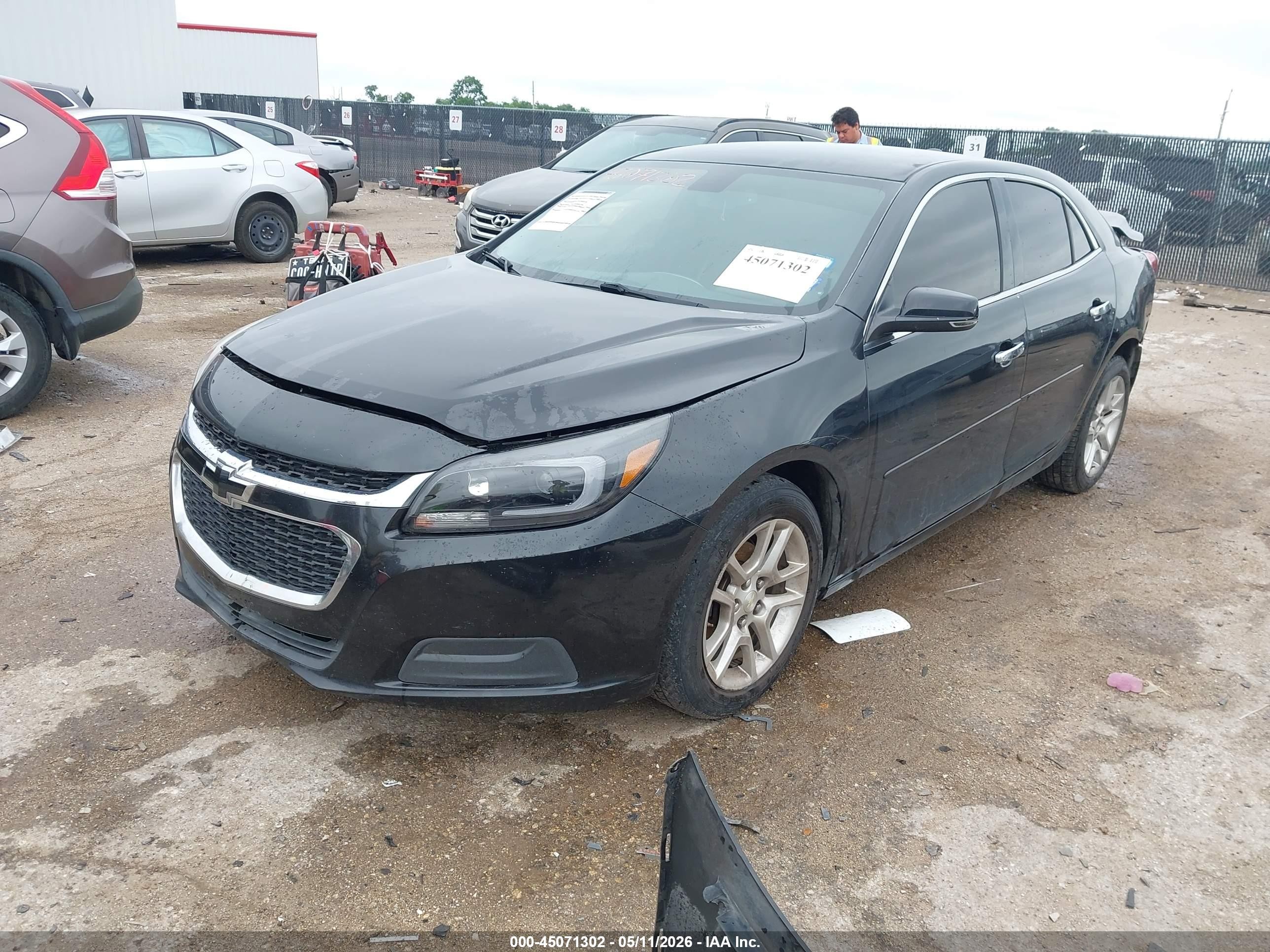 2015 Chevrolet Malibu 1lt Gray vin: 1G11C5SL6FF259249