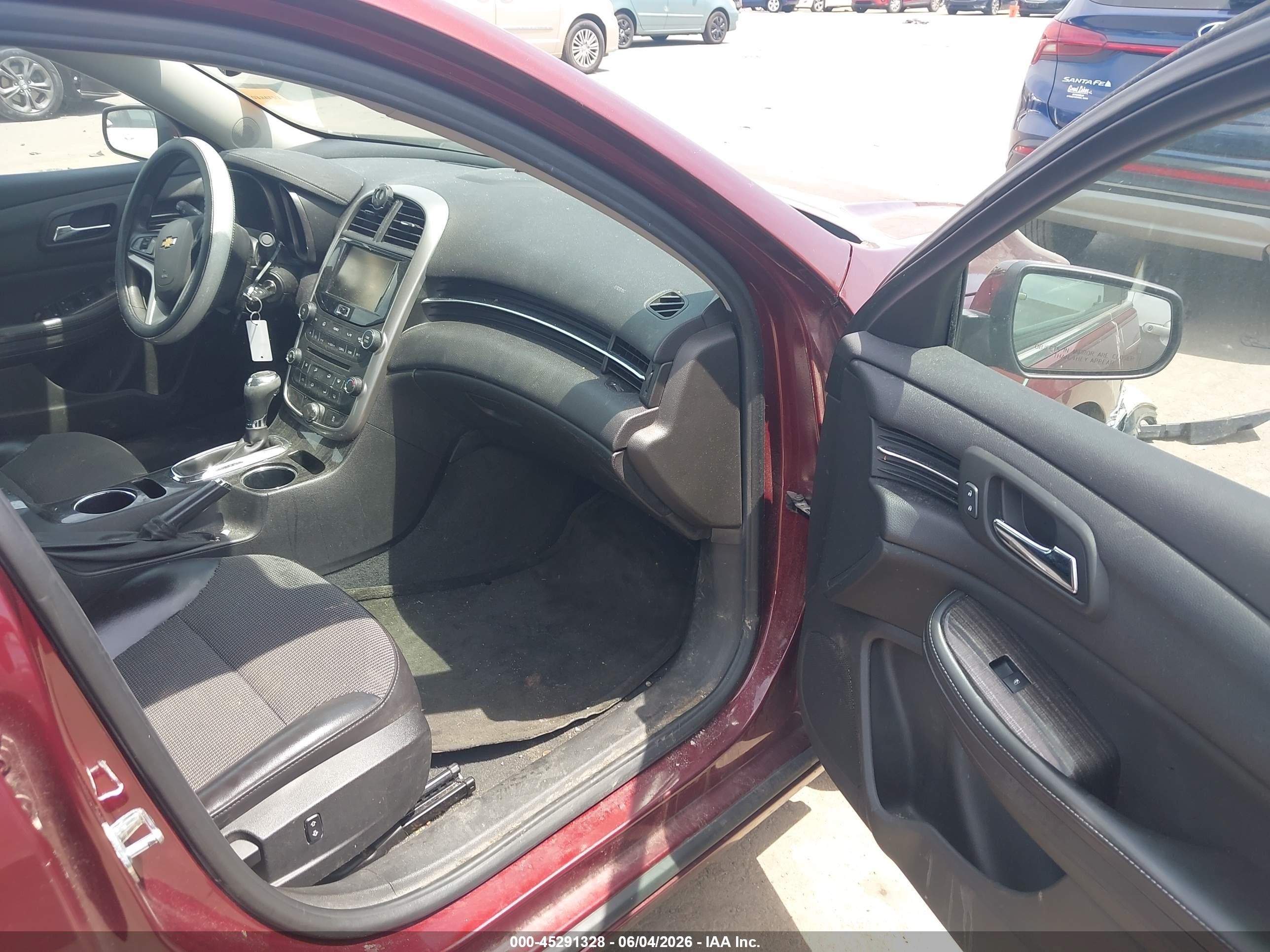 2015 Chevrolet Malibu 1lt Burgundy vin: 1G11C5SL6FF293305