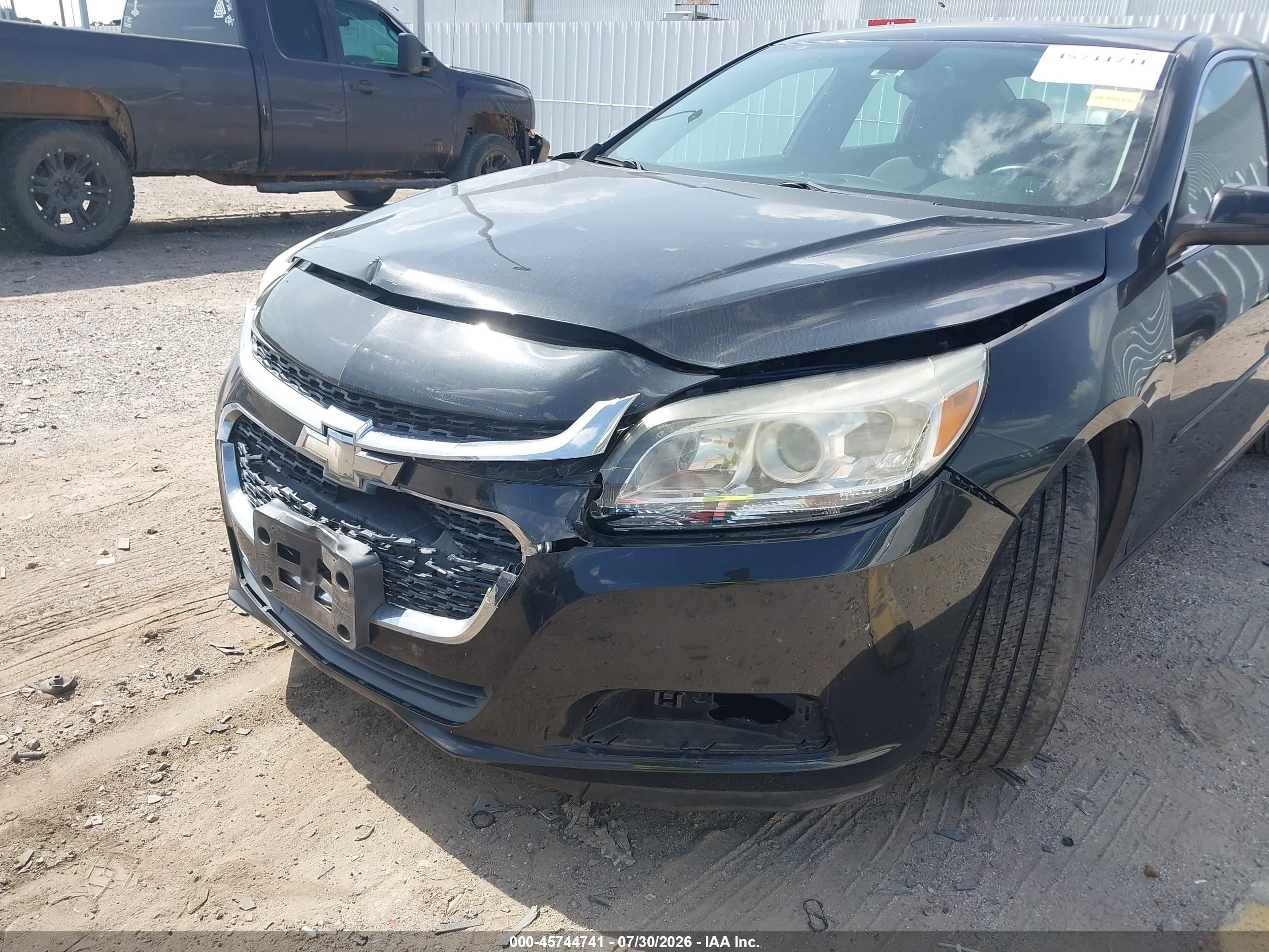 2015 Chevrolet Malibu 1lt Черный vin: 1G11C5SL6FF300253