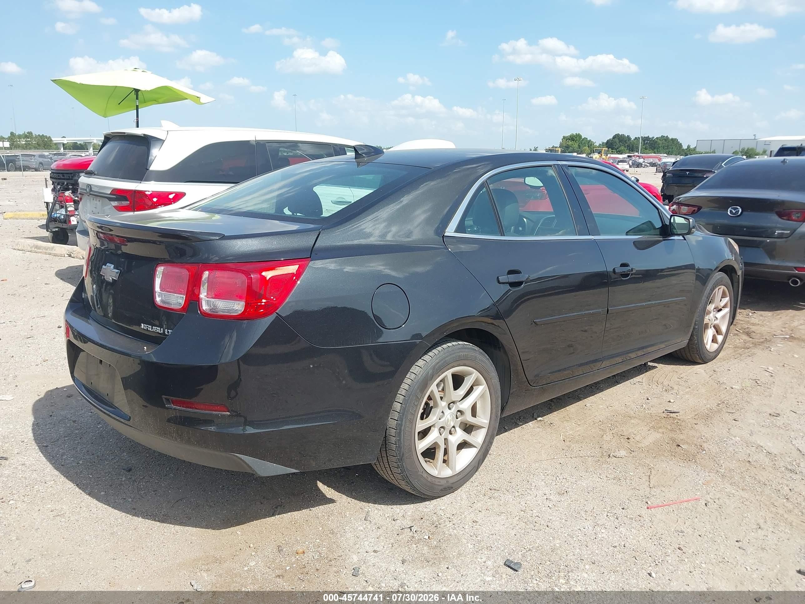 2015 Chevrolet Malibu 1lt Черный vin: 1G11C5SL6FF300253
