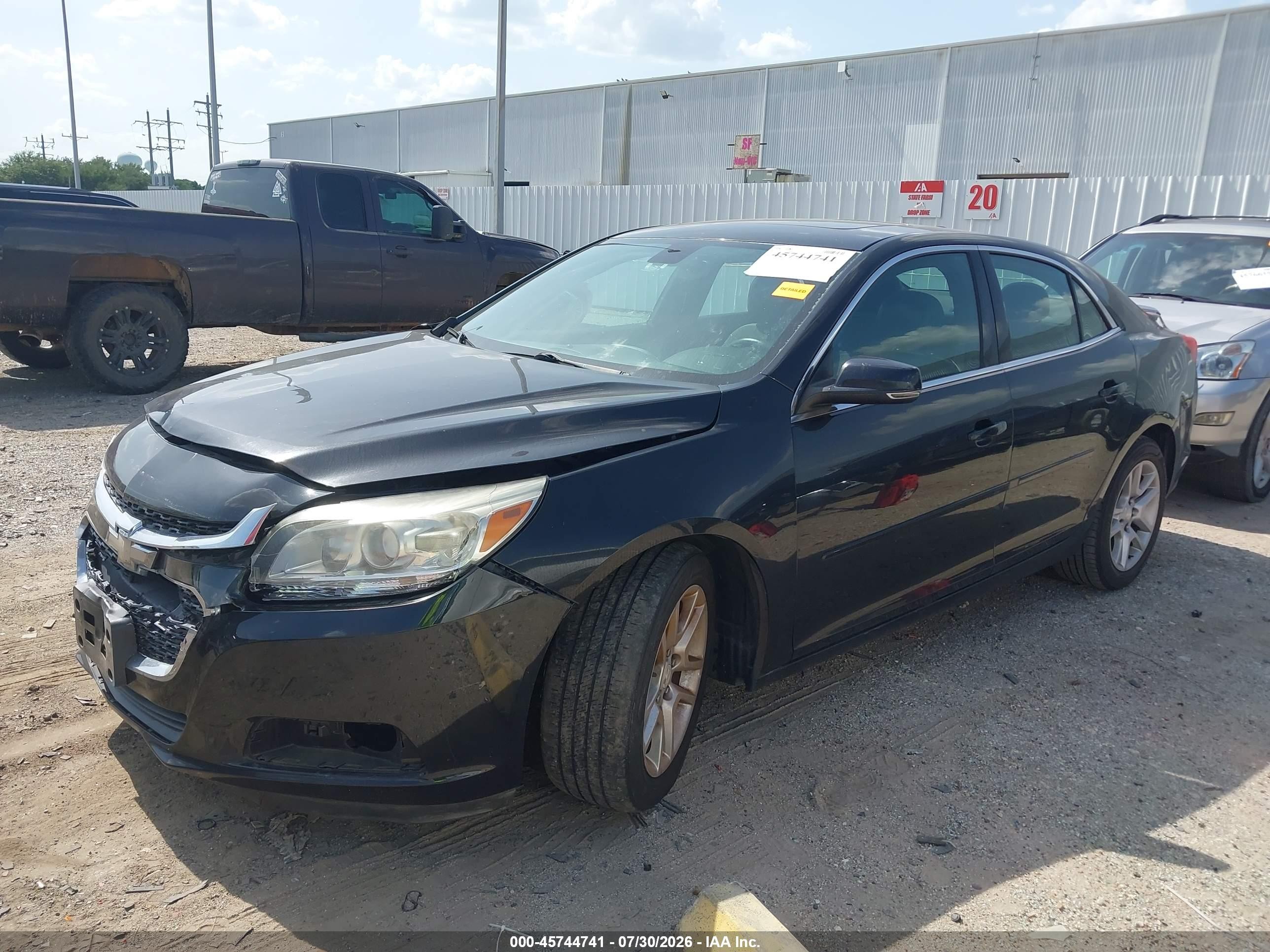 2015 Chevrolet Malibu 1lt Черный vin: 1G11C5SL6FF300253