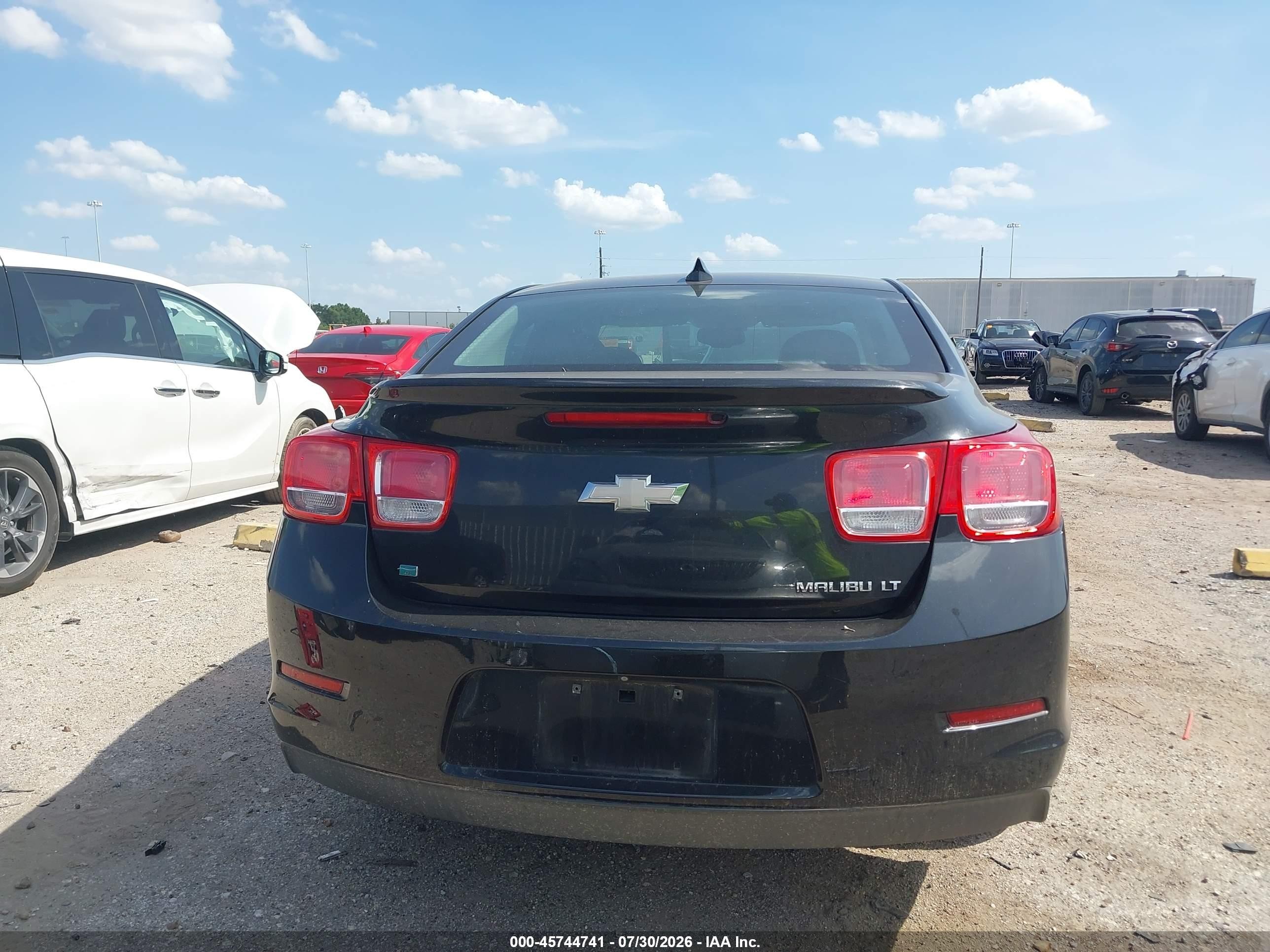 2015 Chevrolet Malibu 1lt Черный vin: 1G11C5SL6FF300253
