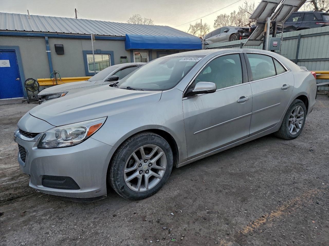 2015 Chevrolet Malibu 1lt Серебряный vin: 1G11C5SL6FF326867