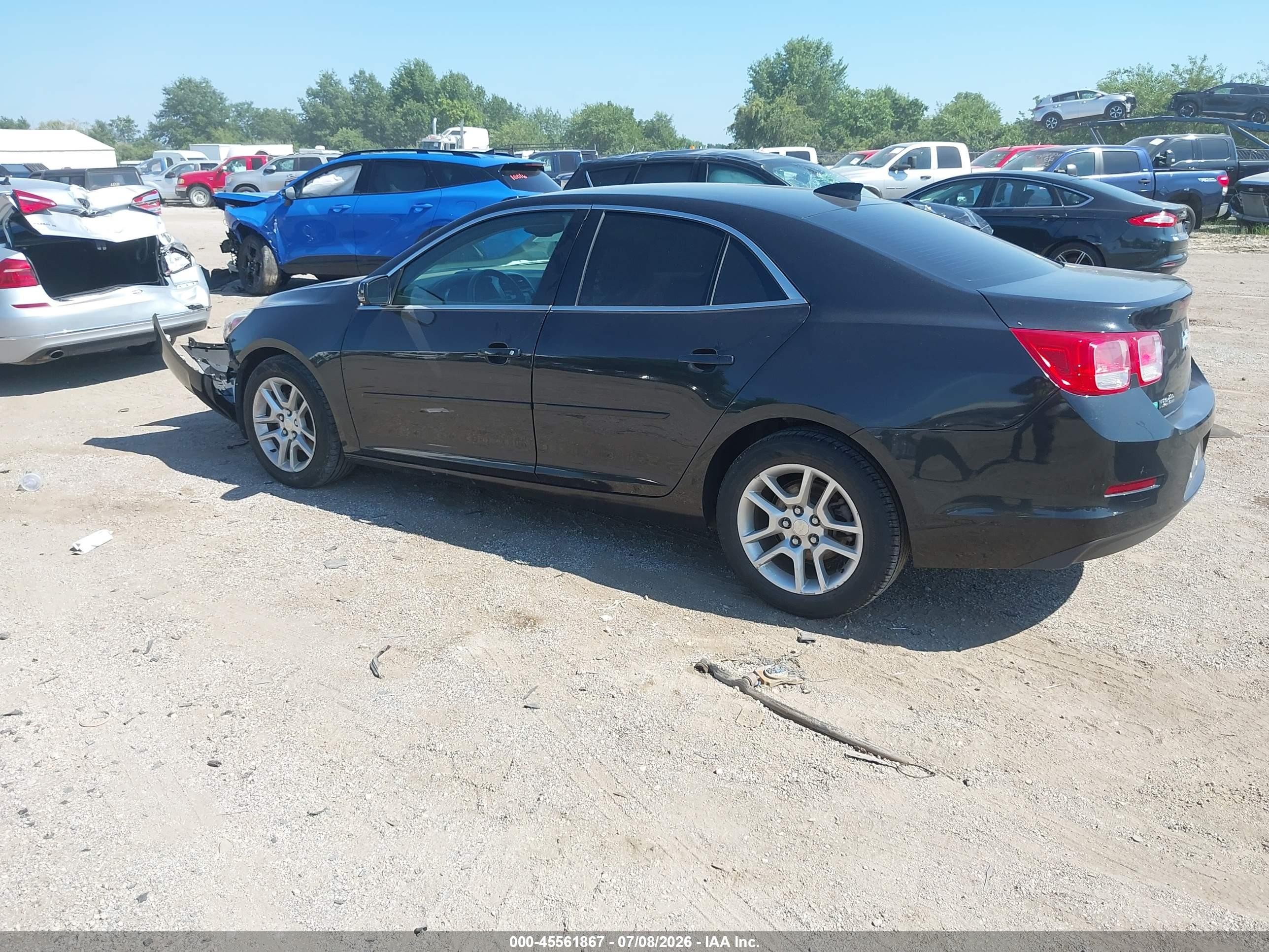 2015 Chevrolet Malibu 1lt Black vin: 1G11C5SL6FF342177