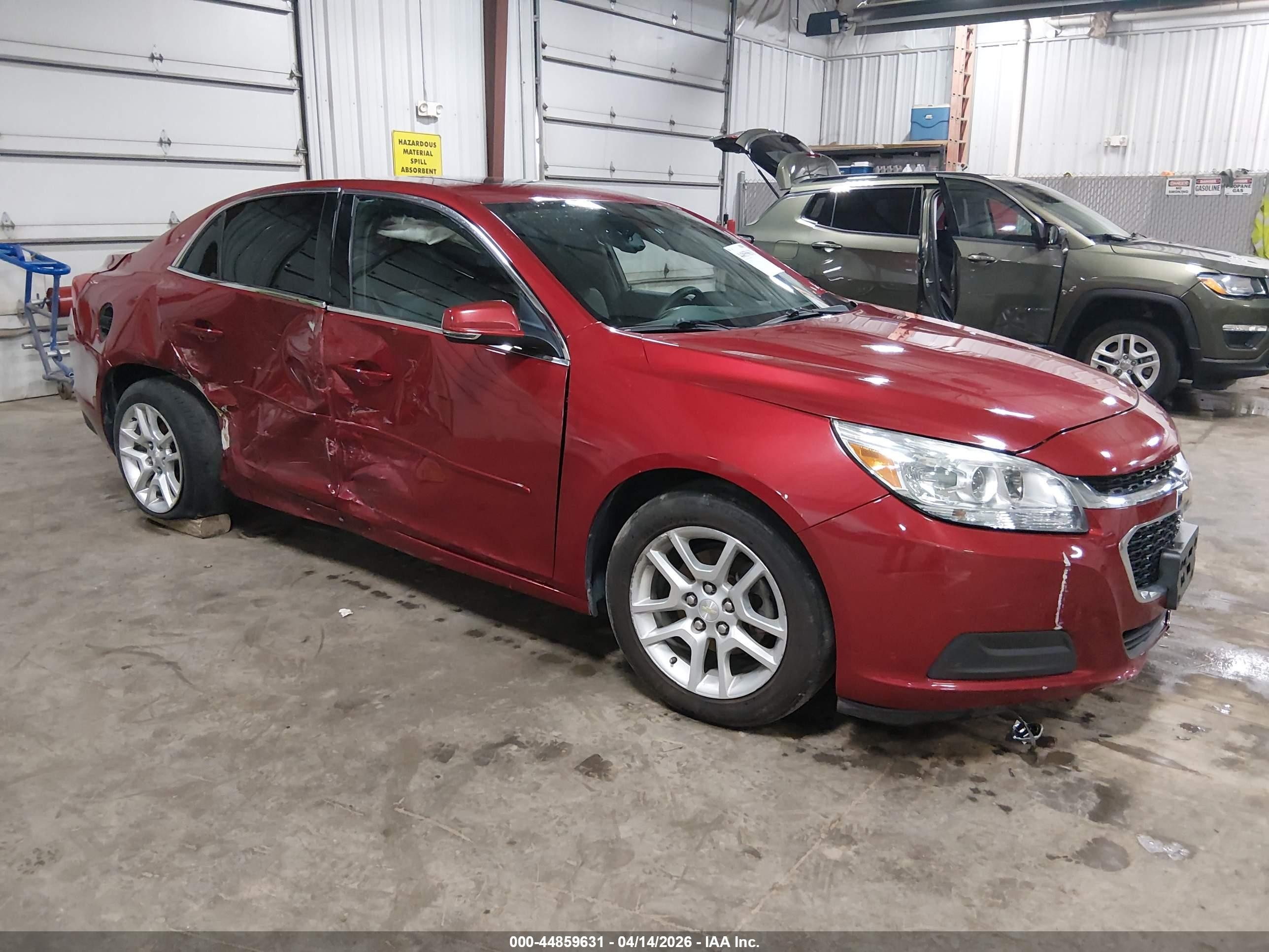 2014 Chevrolet Malibu 1lt Red vin: 1G11C5SL7EF115255