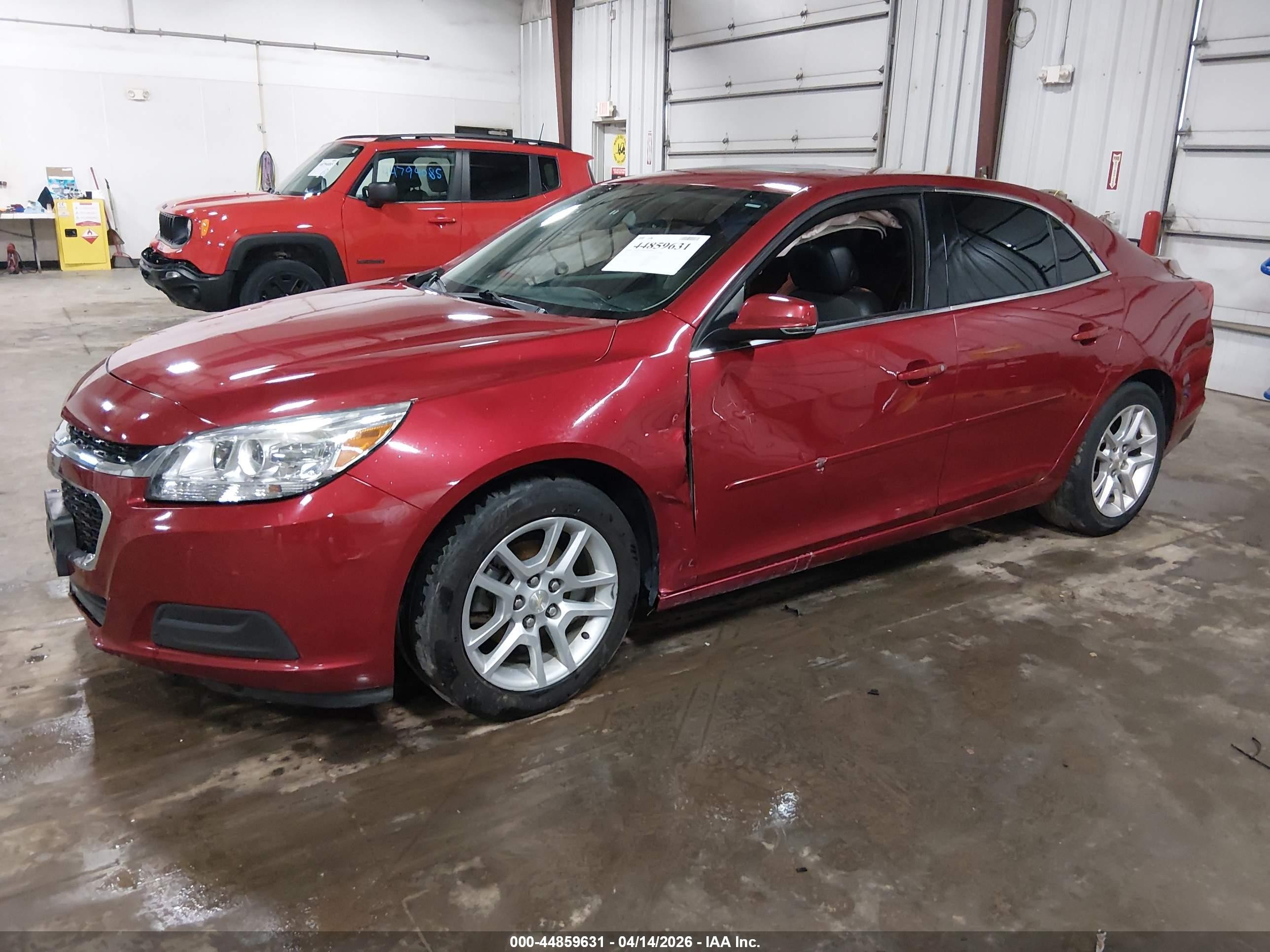 2014 Chevrolet Malibu 1lt Red vin: 1G11C5SL7EF115255