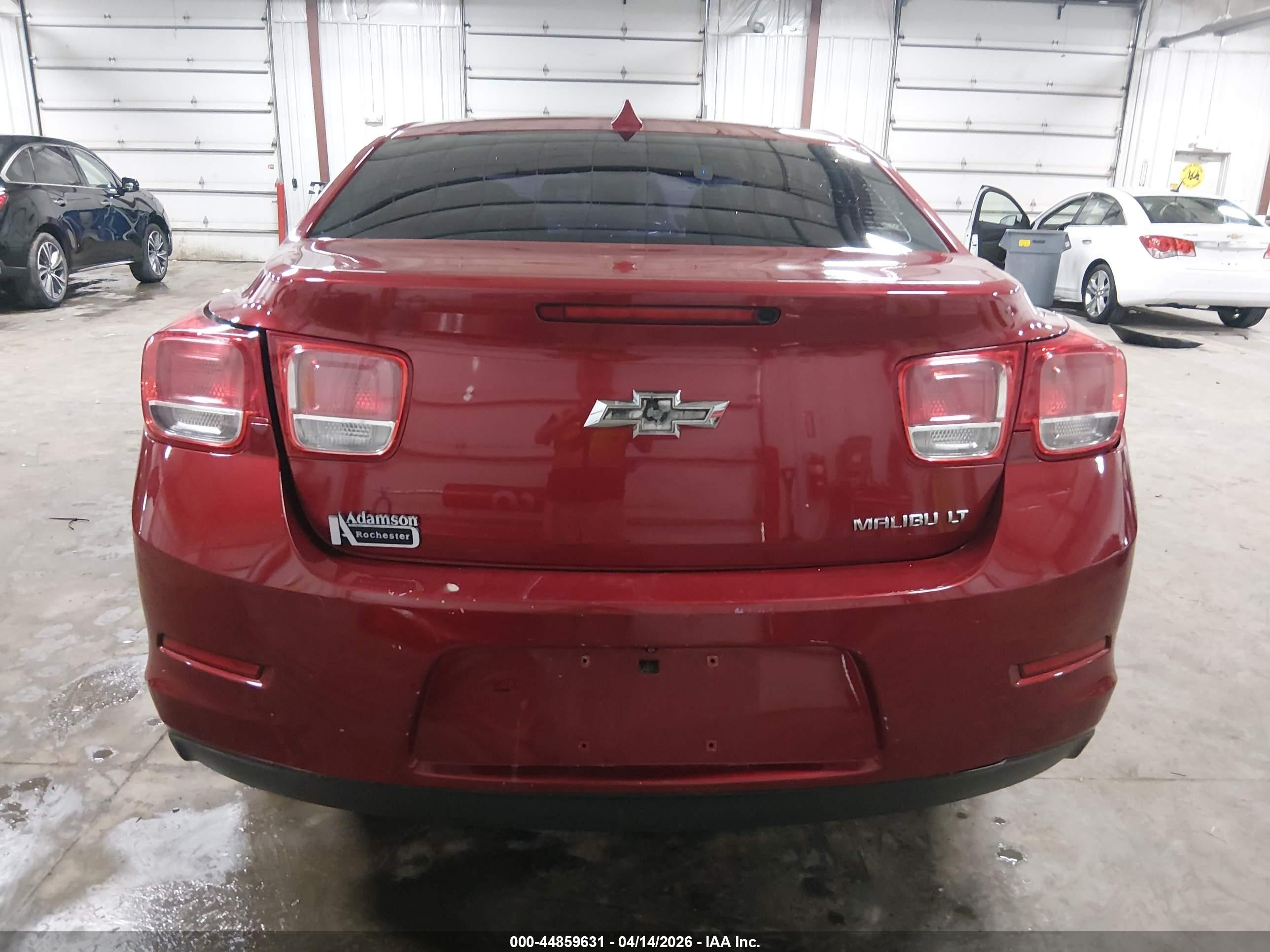2014 Chevrolet Malibu 1lt Red vin: 1G11C5SL7EF115255