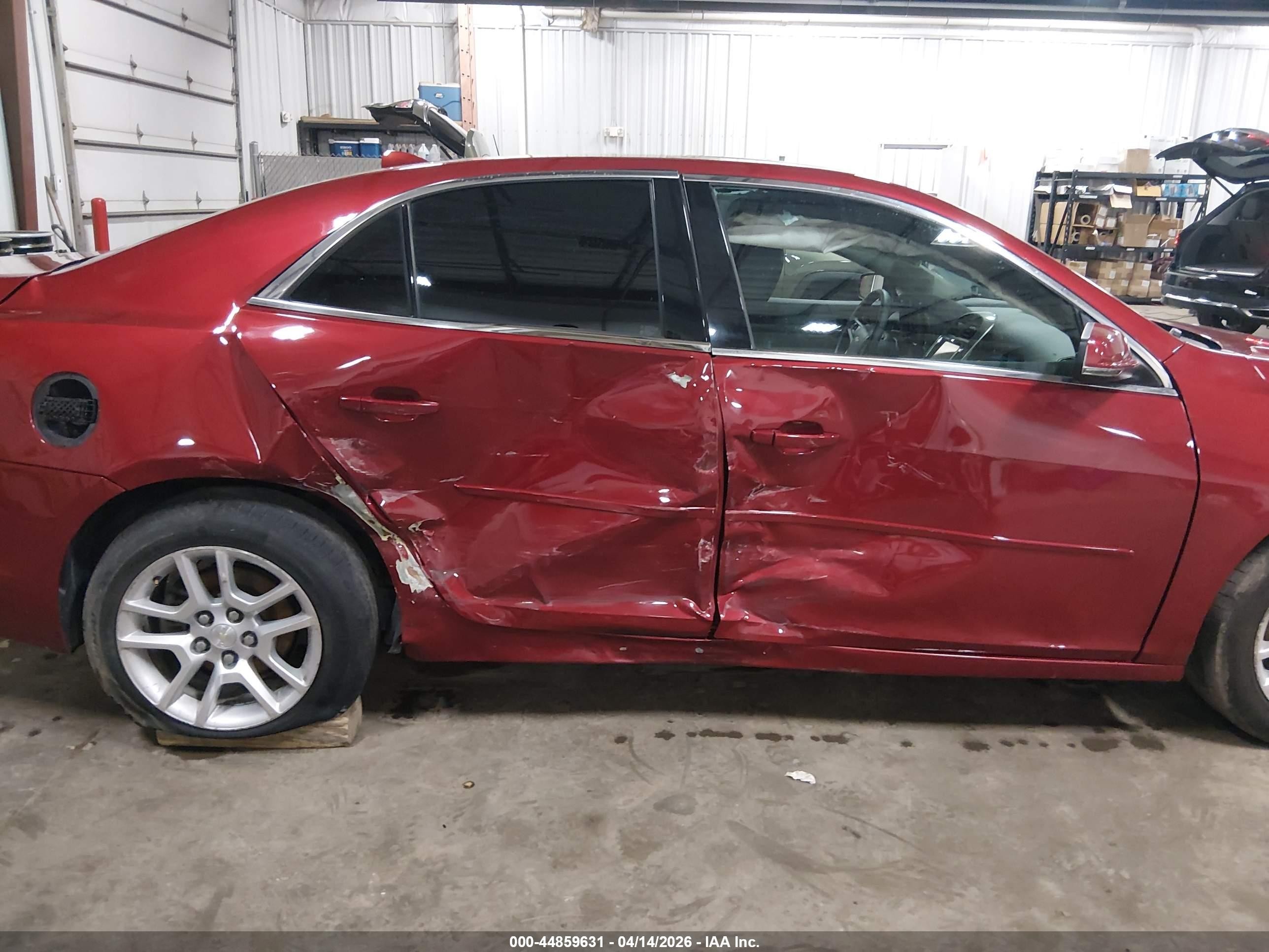 2014 Chevrolet Malibu 1lt Red vin: 1G11C5SL7EF115255