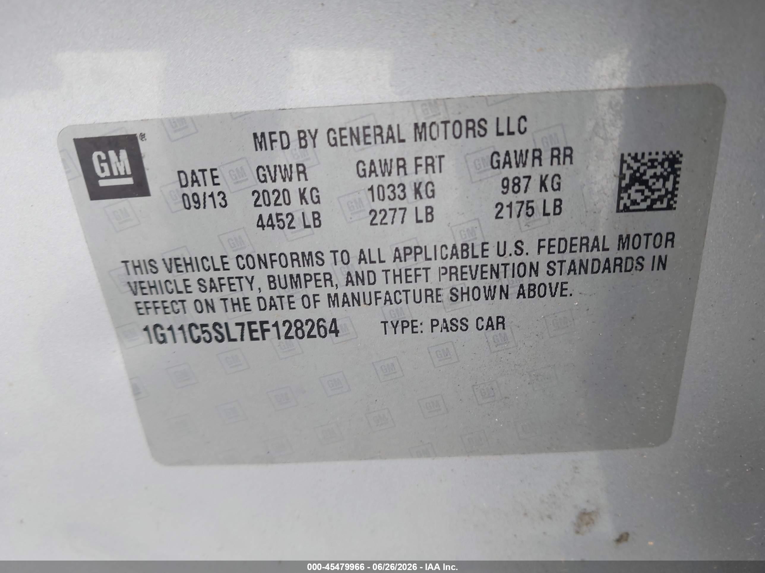 2014 Chevrolet Malibu 1lt Silver vin: 1G11C5SL7EF128264