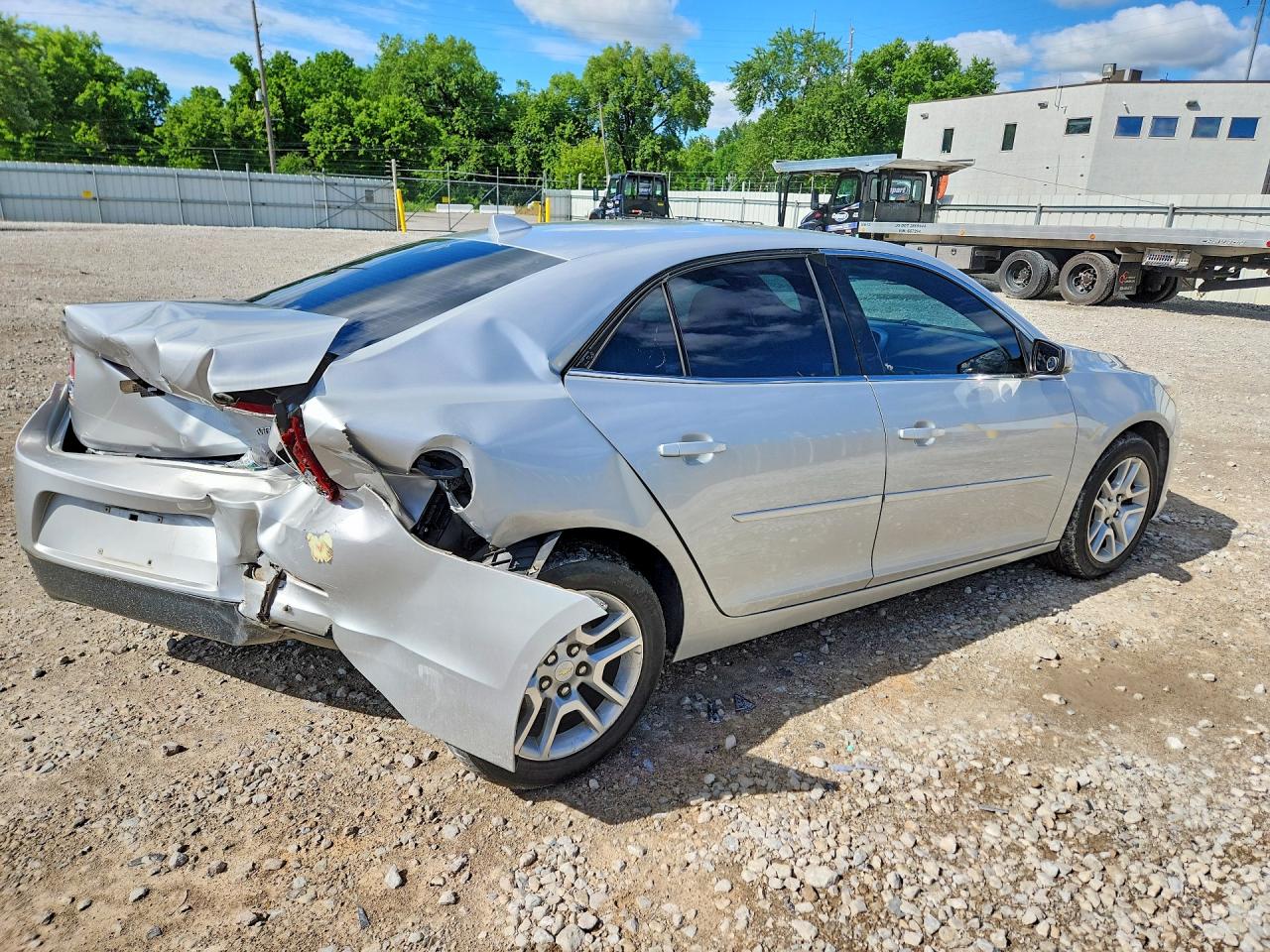 2014 Chevrolet Malibu 1lt Silver vin: 1G11C5SL7EF134405
