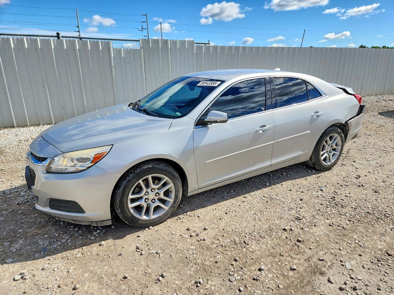 2014 Chevrolet Malibu 1lt Silver vin: 1G11C5SL7EF134405