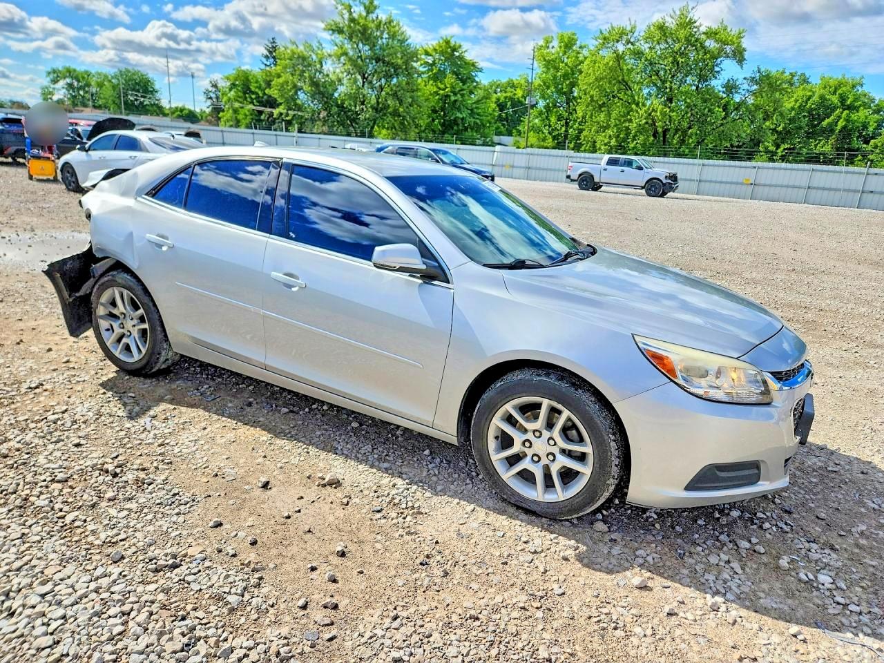 2014 Chevrolet Malibu 1lt Silver vin: 1G11C5SL7EF134405